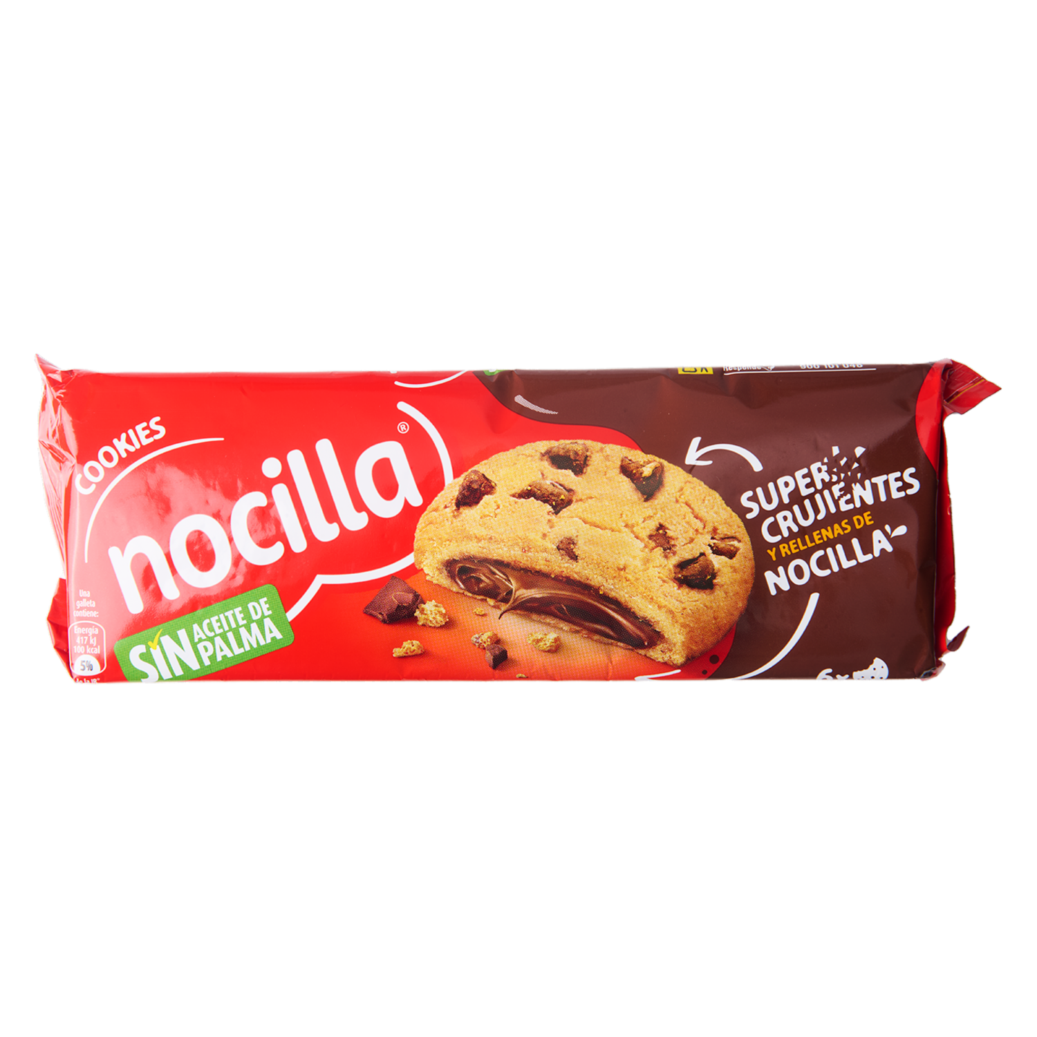 Galletas Dulces De Chocolate Negro NOCILLA 120 G
