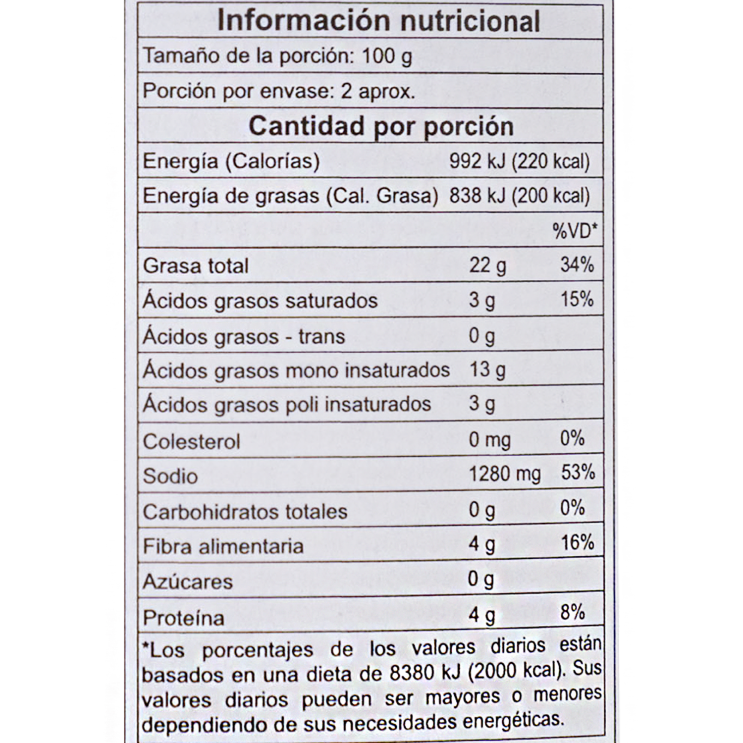 Aceitunas Verdes Rellenas De Almendras LA SOTA 220 G