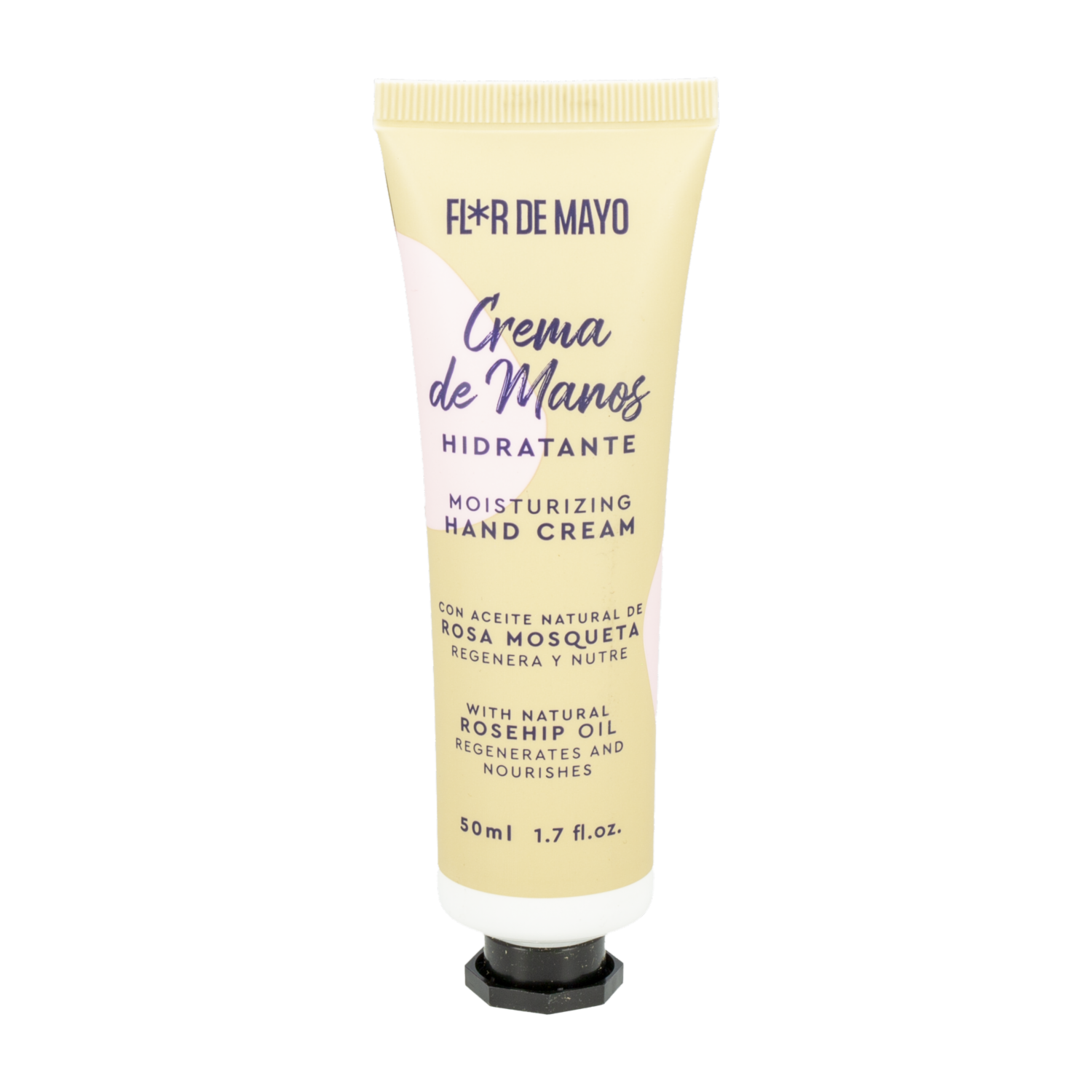 Crema Para Manos Hidratante Rosa Mosquete FLOR DE MAYO 50 Ml