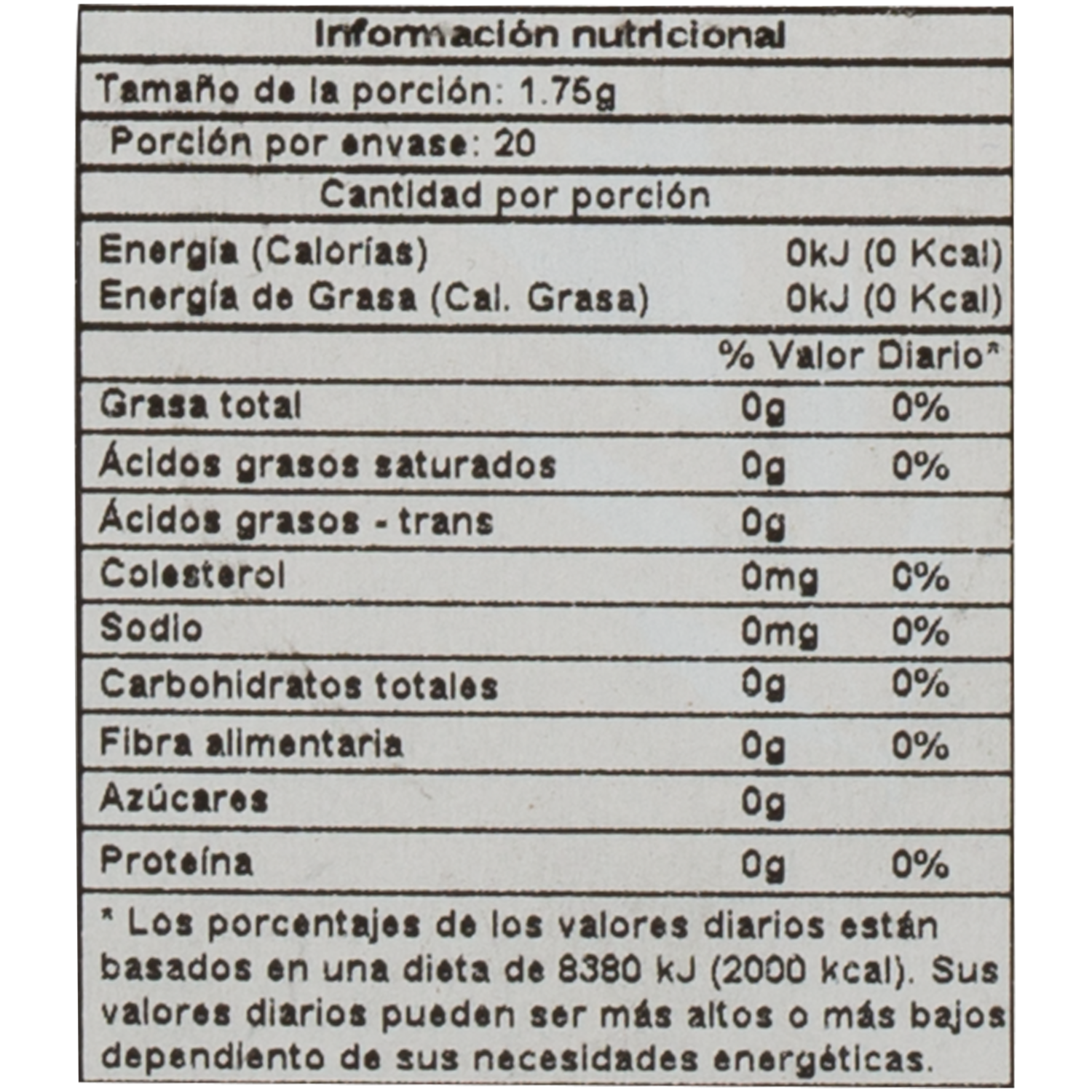Té Descafeinado EL CORTE INGLÉS 35 G