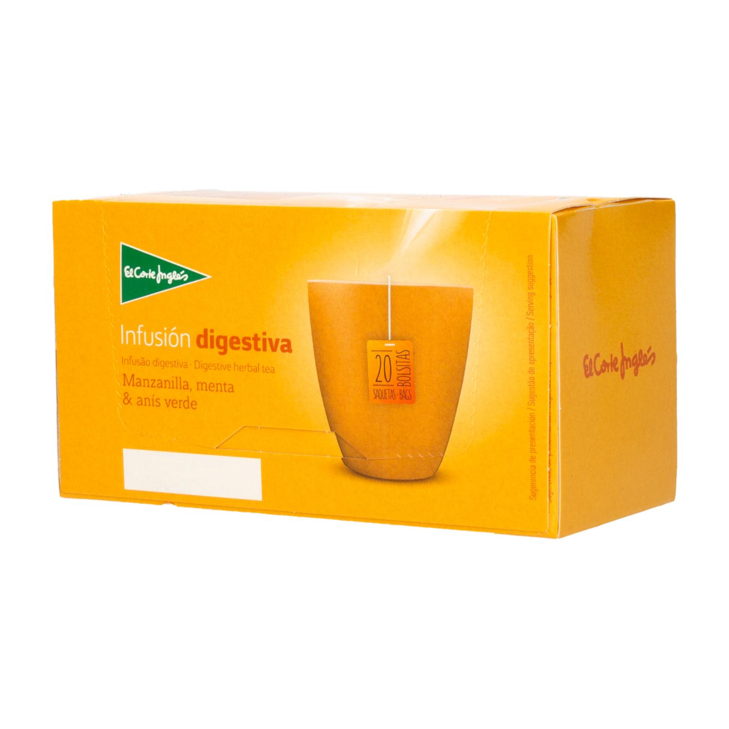 Infusión Digestiva Anís Y Manzanilla EL CORTE INGLÉS 30 G