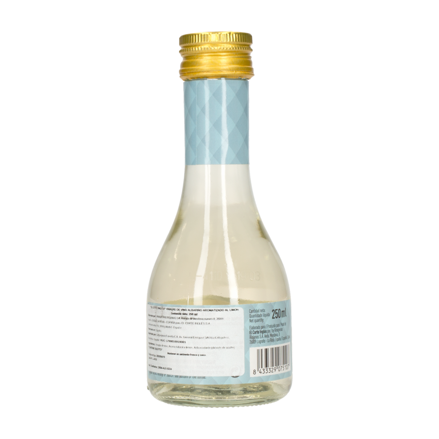 Vinagre De Vino EL CORTE INGLÉS 250 Ml