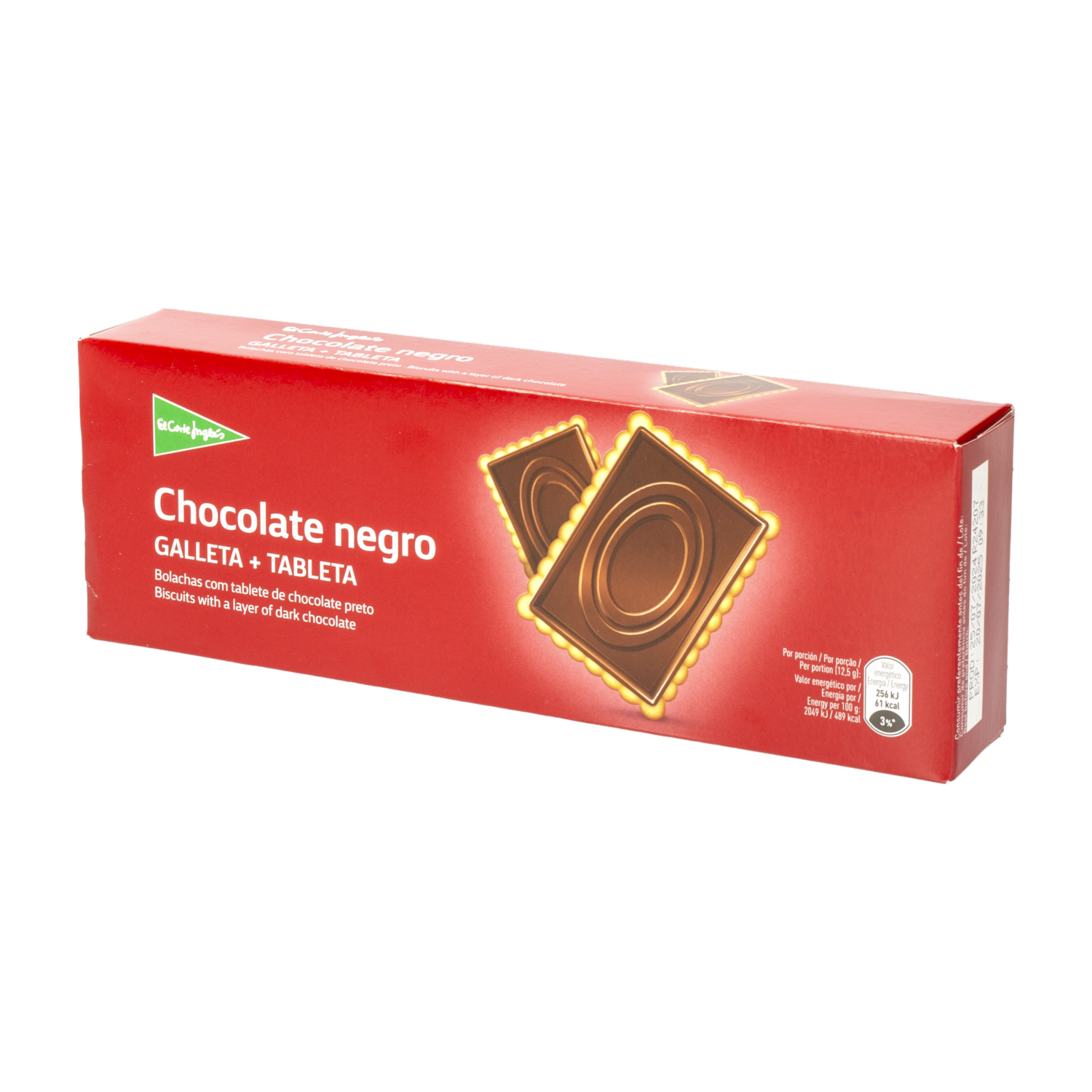 Galletas Dulces Con Tableta De Chocolate EL CORTE INGLÉS 150 G