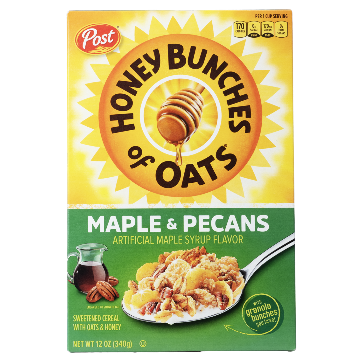 Cereal Con Avena Miel Y Nueces POST 340 G