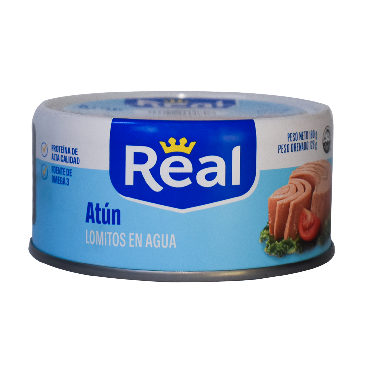 Atún Lomitos En Agua REAL 180 G