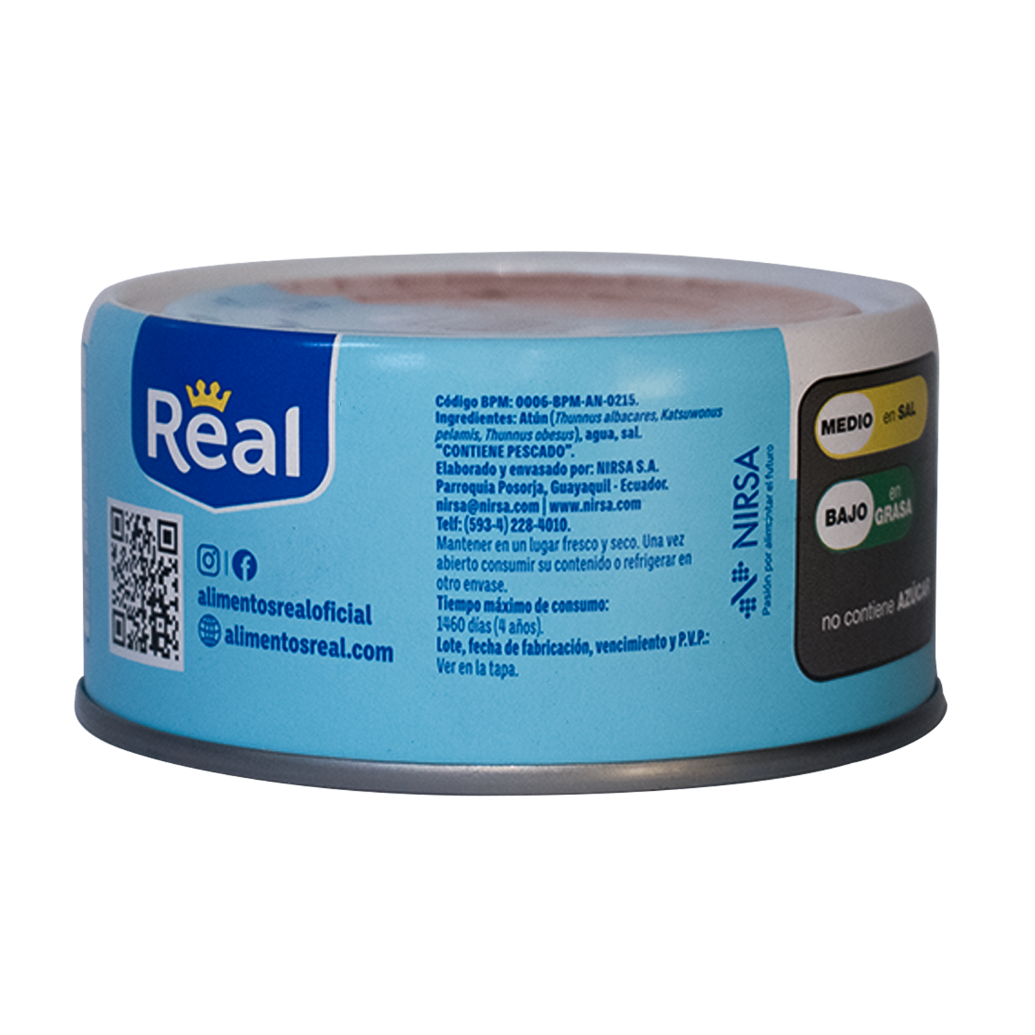 Atún Lomitos En Agua REAL 180 G
