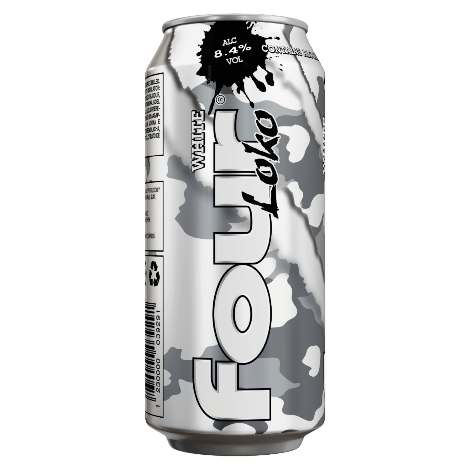 Coctel Ready To Drink! White FOUR LOKO 440 Ml
