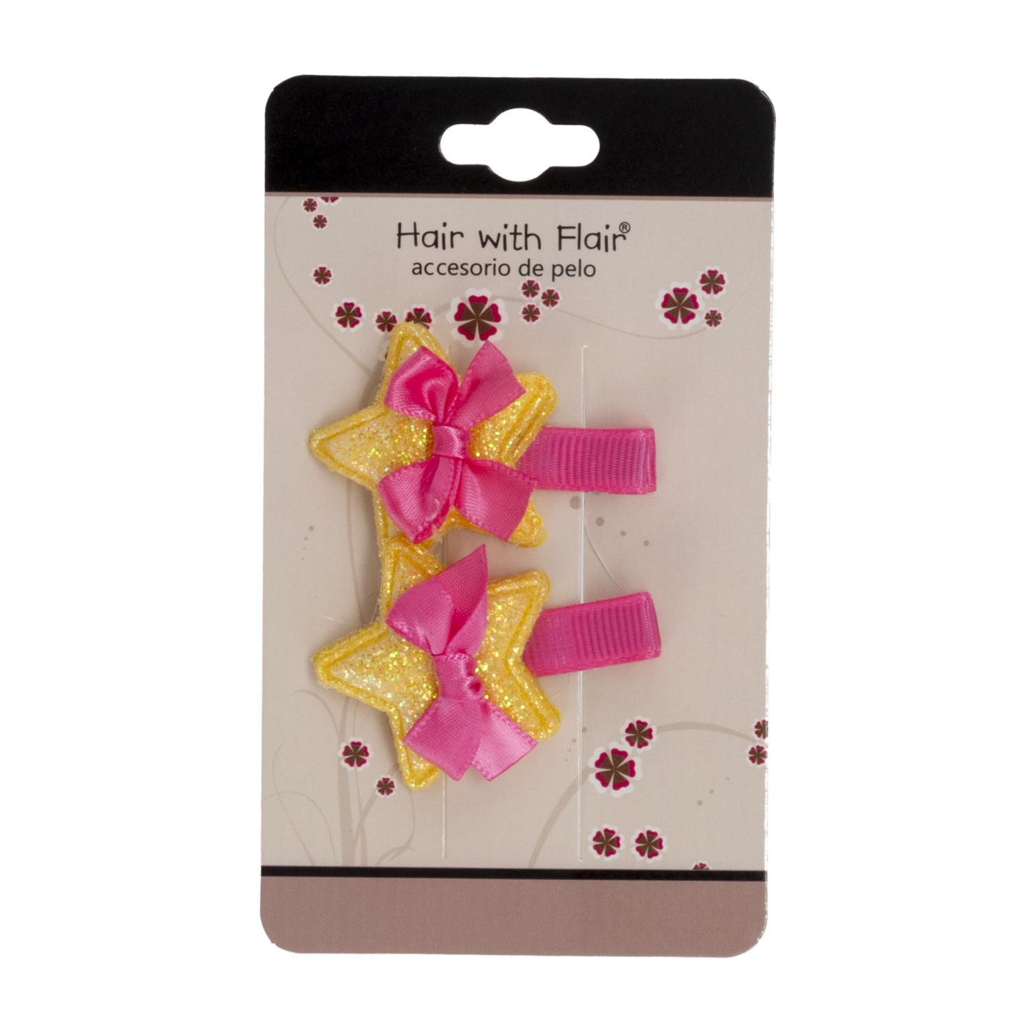 Set Para Niñas De Vinchas Diseño Estrella Y Lazo HAIR WITH FLAIR 2 Pieza