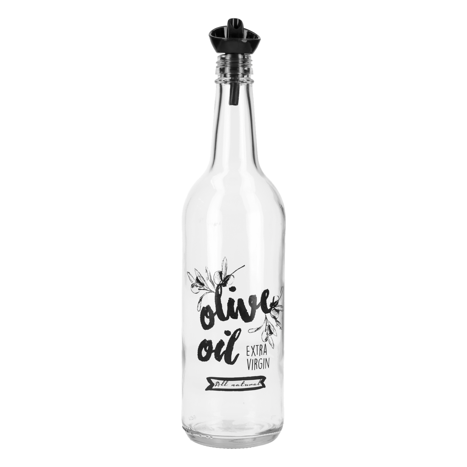 Aceitero Botella Negra HEREVIN 750 CC