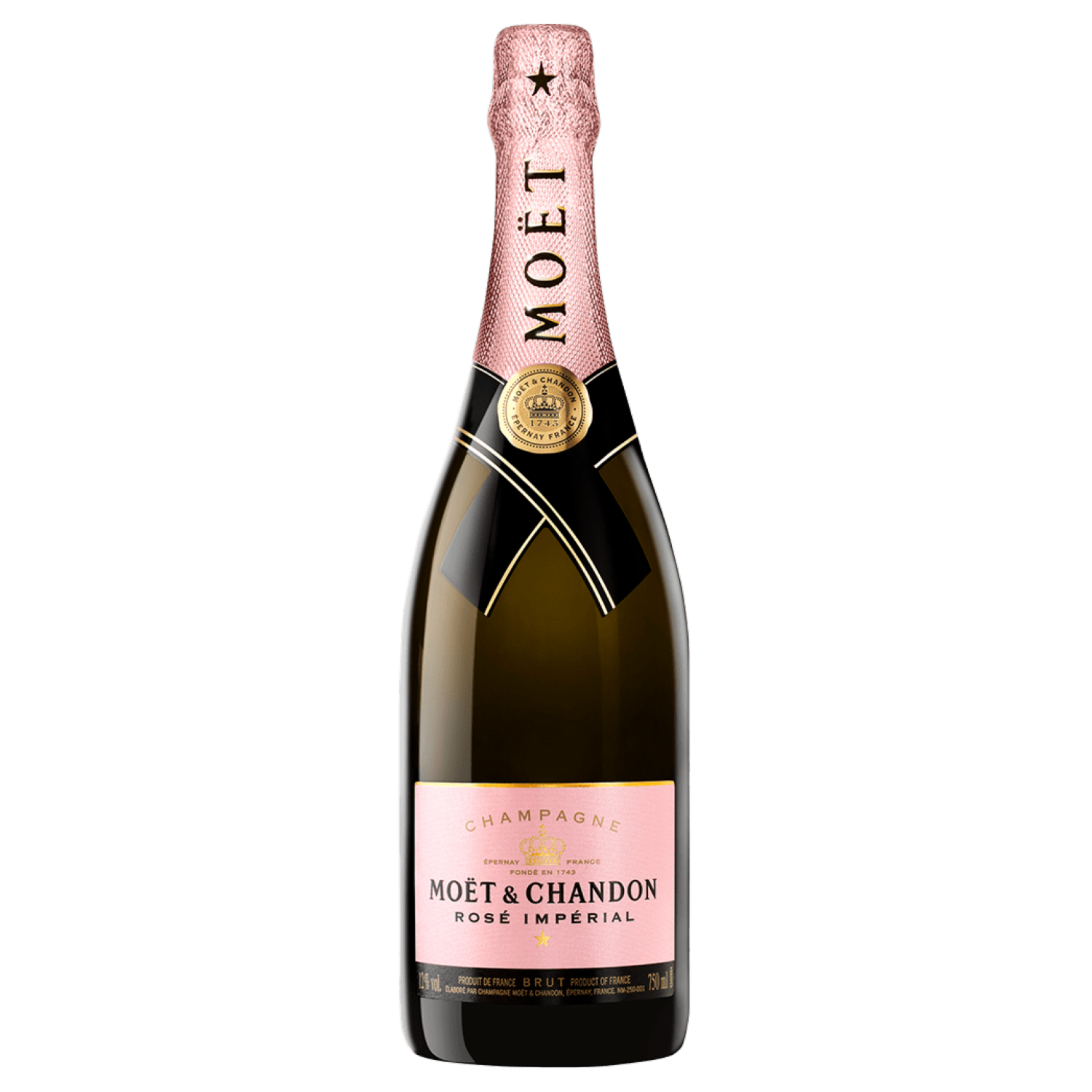Champagne Francés Rosé MOËT & CHANDON 750 Ml