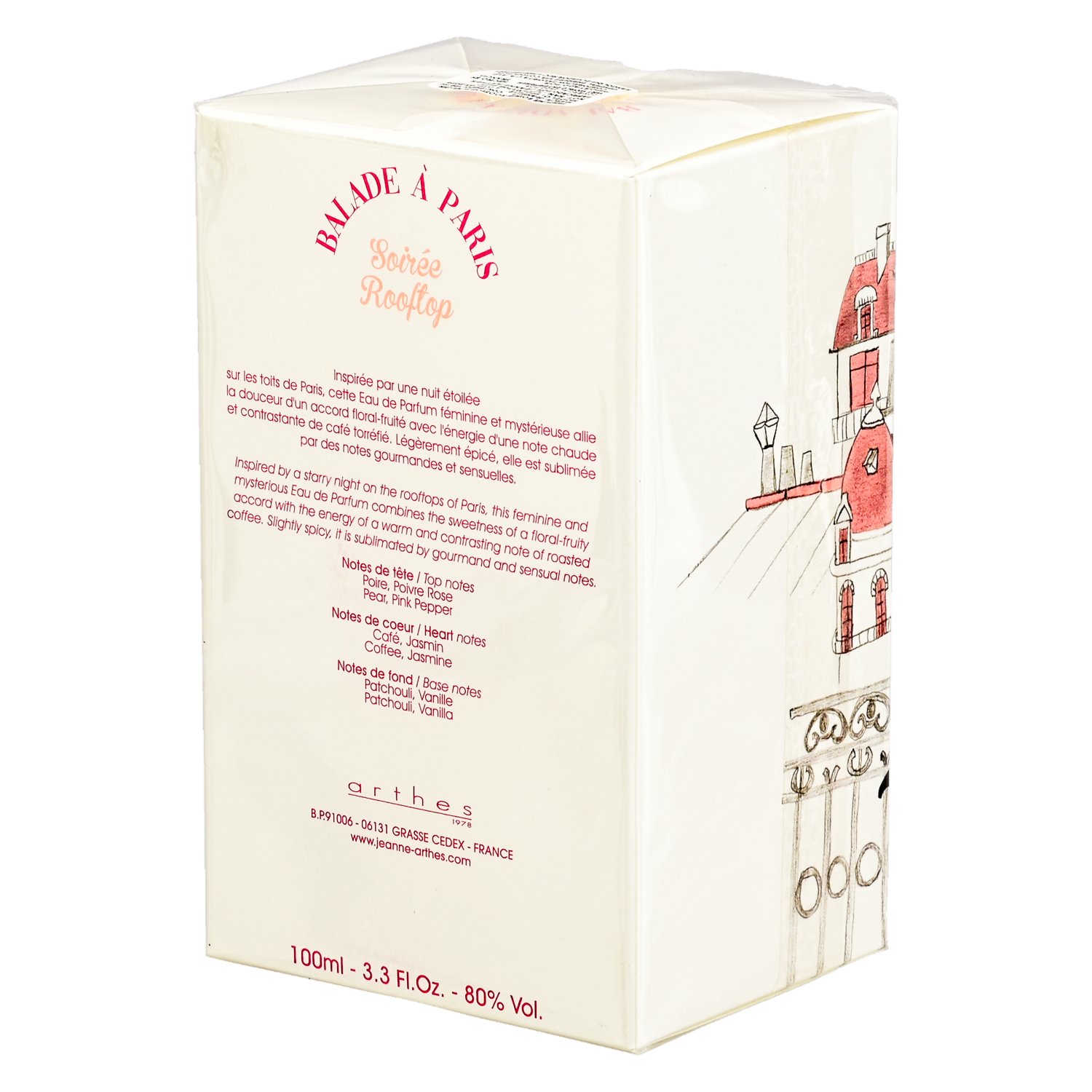 Fragancia Para Dama Para Dama Balade Á Paris Soirée Rooftop JEANNE ARTHES EDP