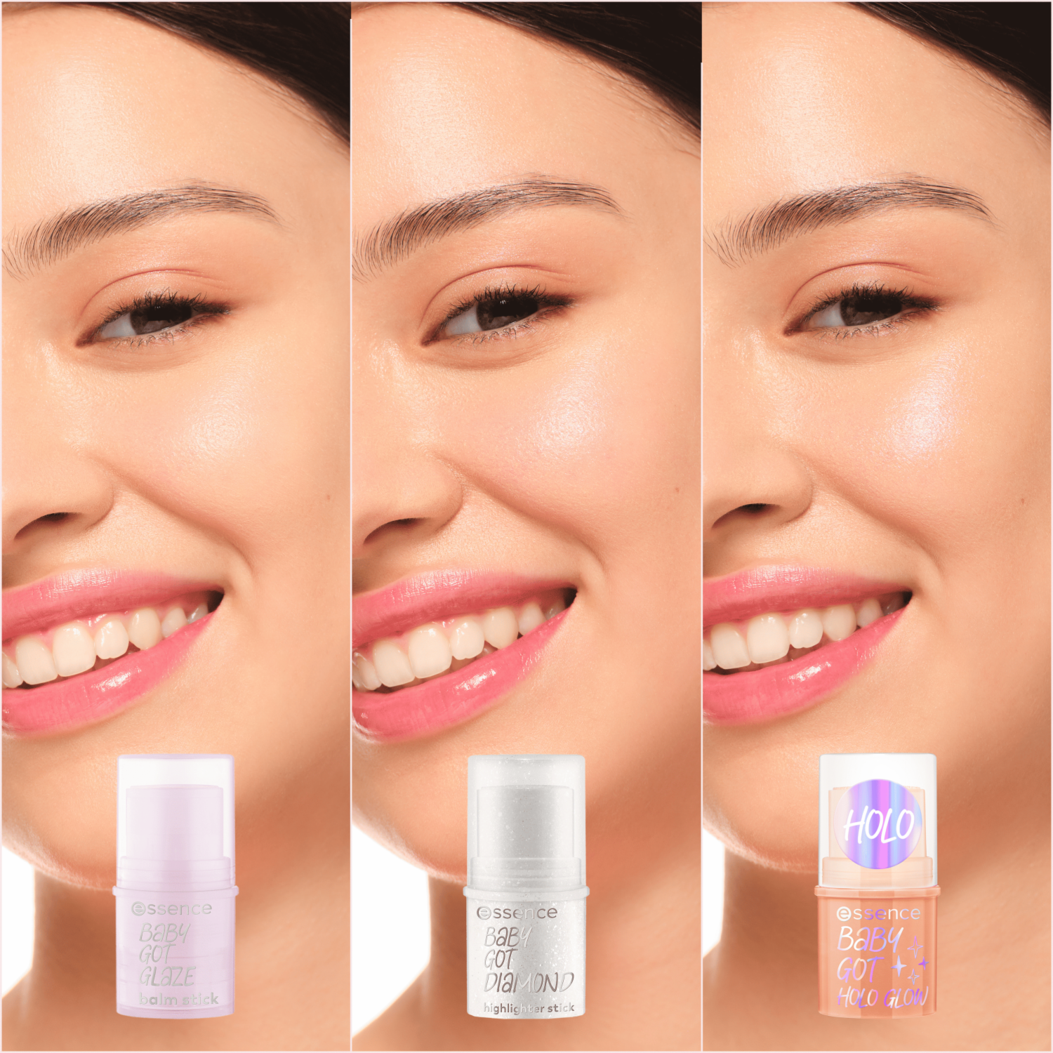 Iluminador En Barra Baby Got Holo Glow ESSENCE 5 G
