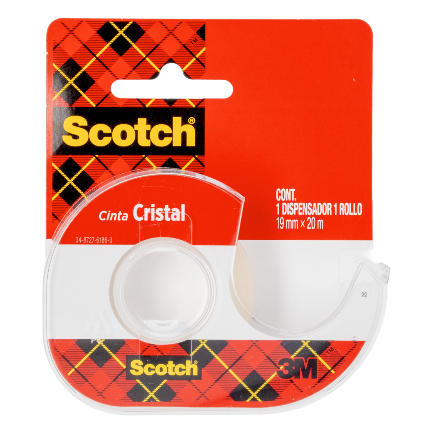Cinta Adhesiva Crystal SCOTCH-BRITE 20X19 MM