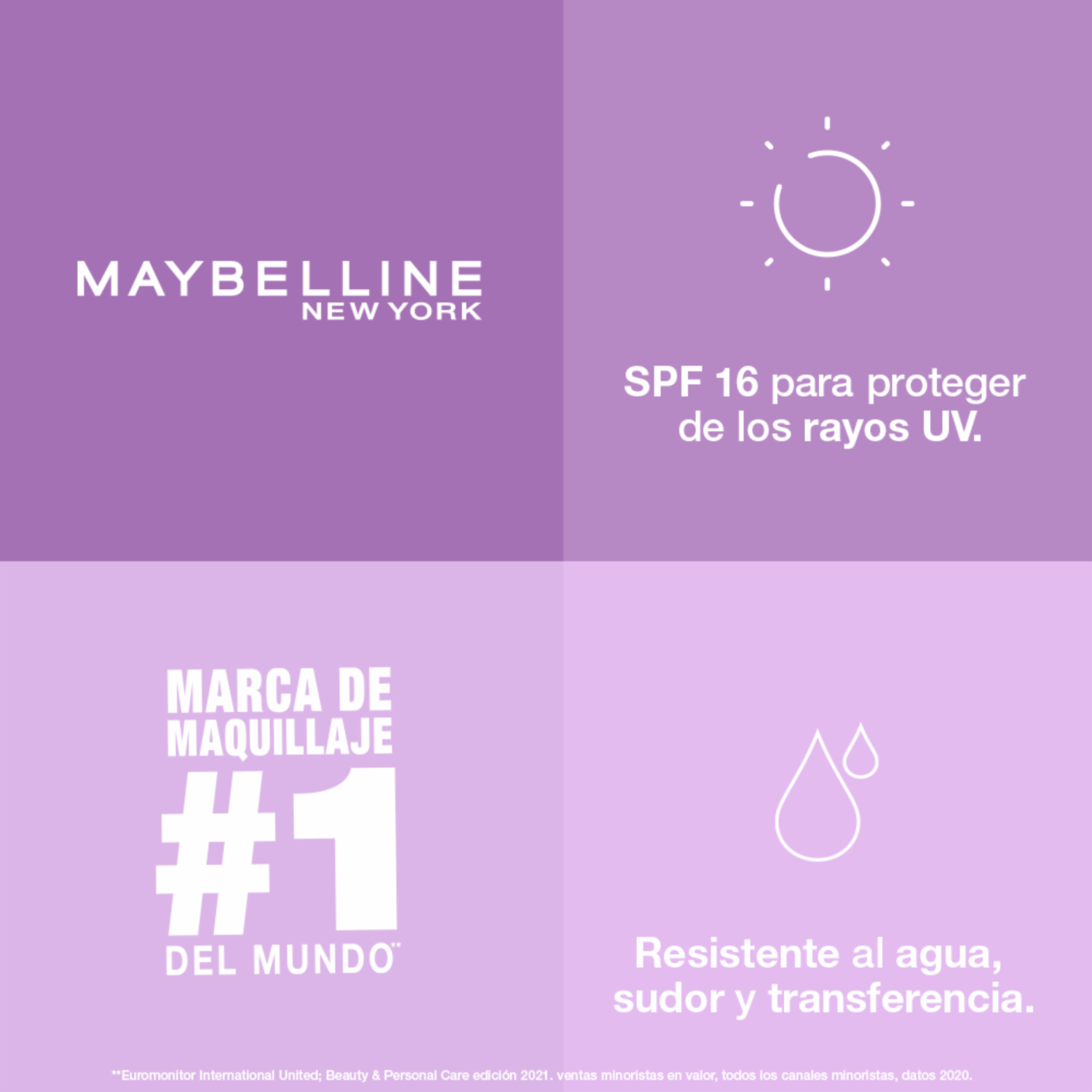 Base De Maquillaje Líquida Super Stay MAYBELLINE NEW YORK