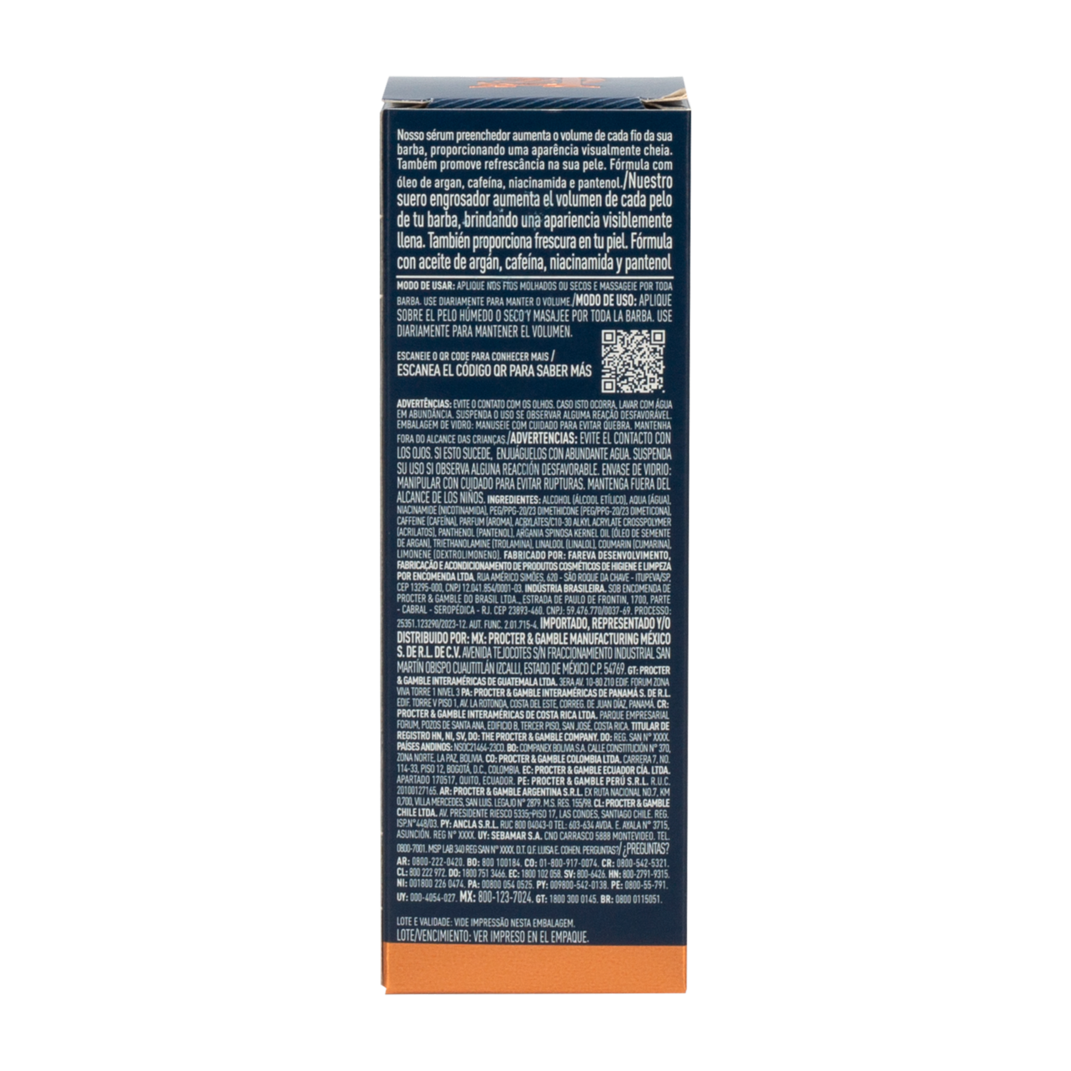 Sérum Para Barba Con Complejo De Vitamina B Y Cafeína KING C GILLETTE 50 Ml