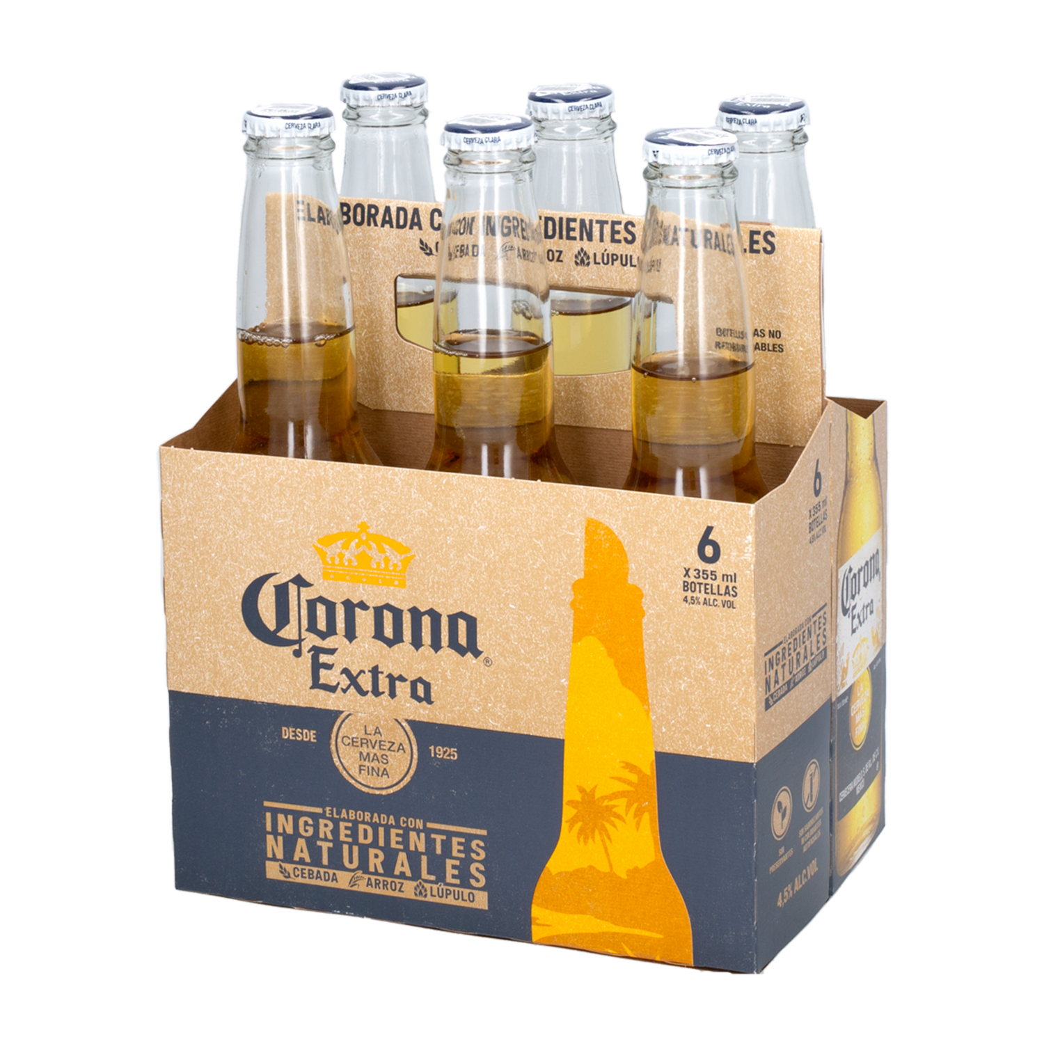 Cerveza En Botella CORONA 6 X 355 Ml