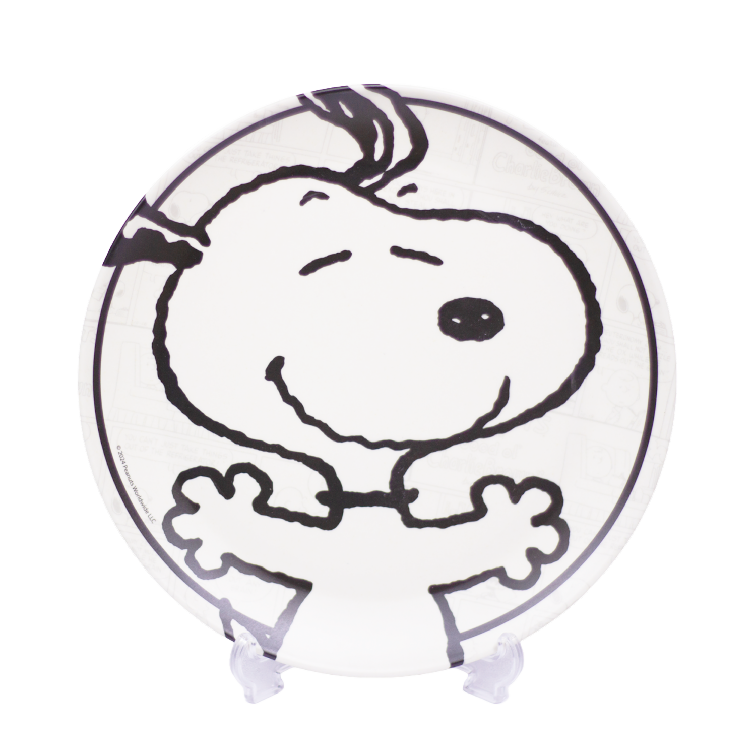 Plato Bamabu Snoopy Varios Diseños FUN KIDS 23 Cm