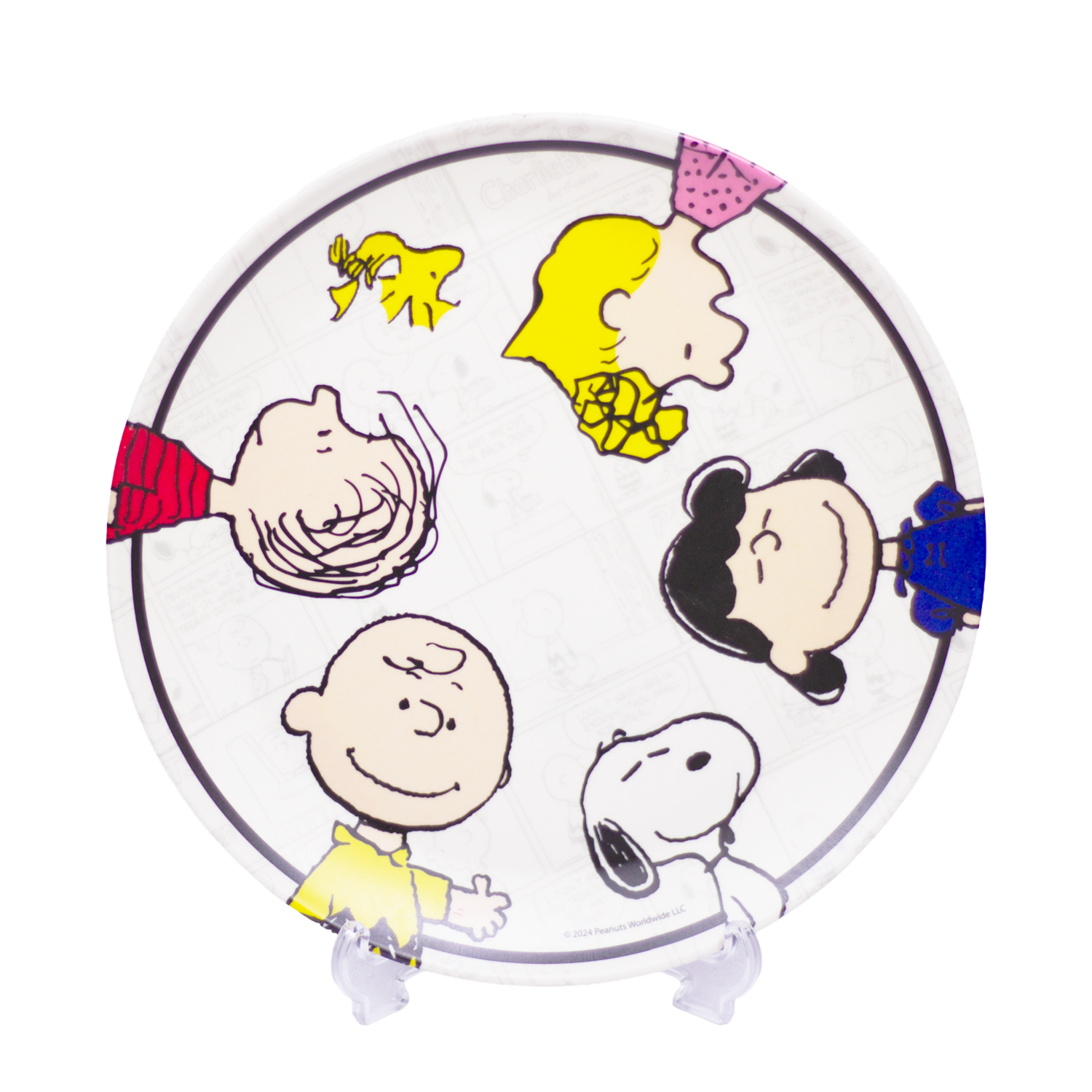 Plato Bamabu Snoopy Varios Diseños FUN KIDS 23 Cm