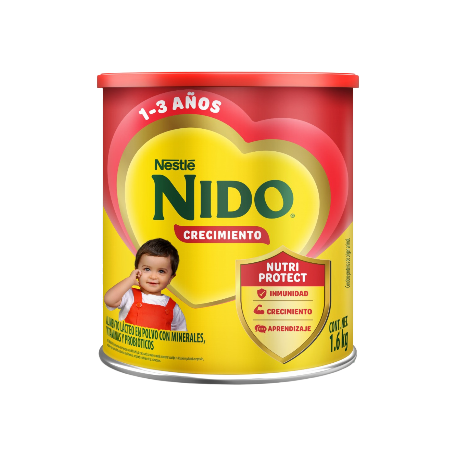 Leche Infantil De Crecimiento En Polvo NIDO 1,6 Kg