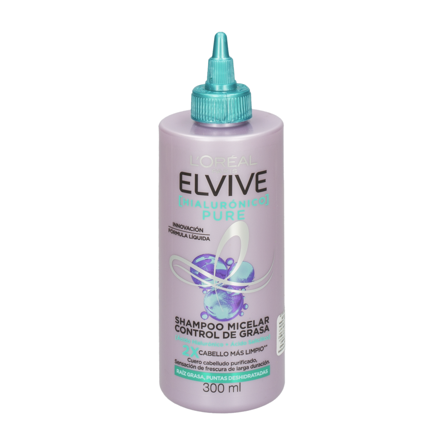 Shampoo De Cabello Hialuronico Pure Micelar ELVIVE L’ORÉAL 300 Ml