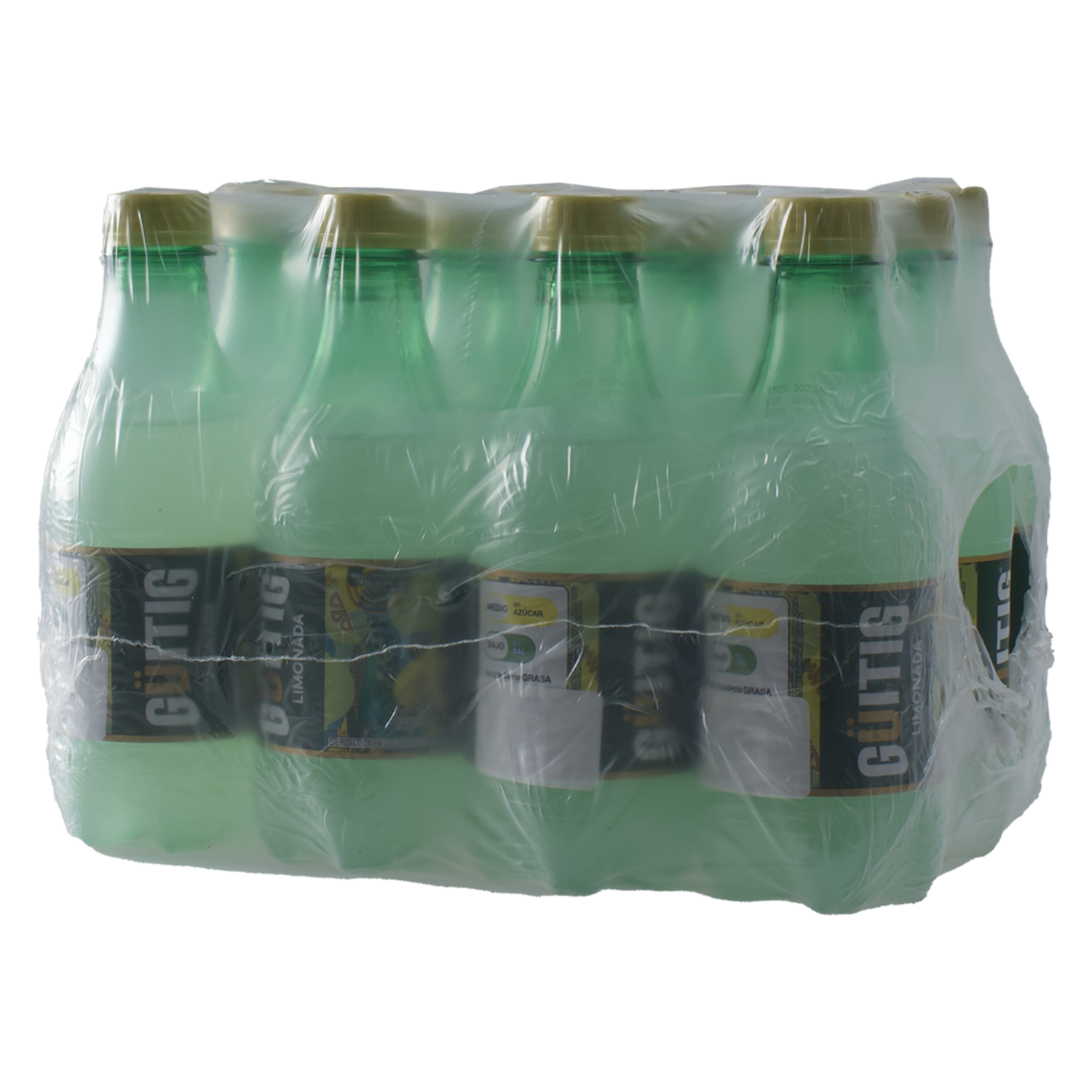 Agua Saborizada Mineral Limonada GÜITIG 12 X 300 Ml