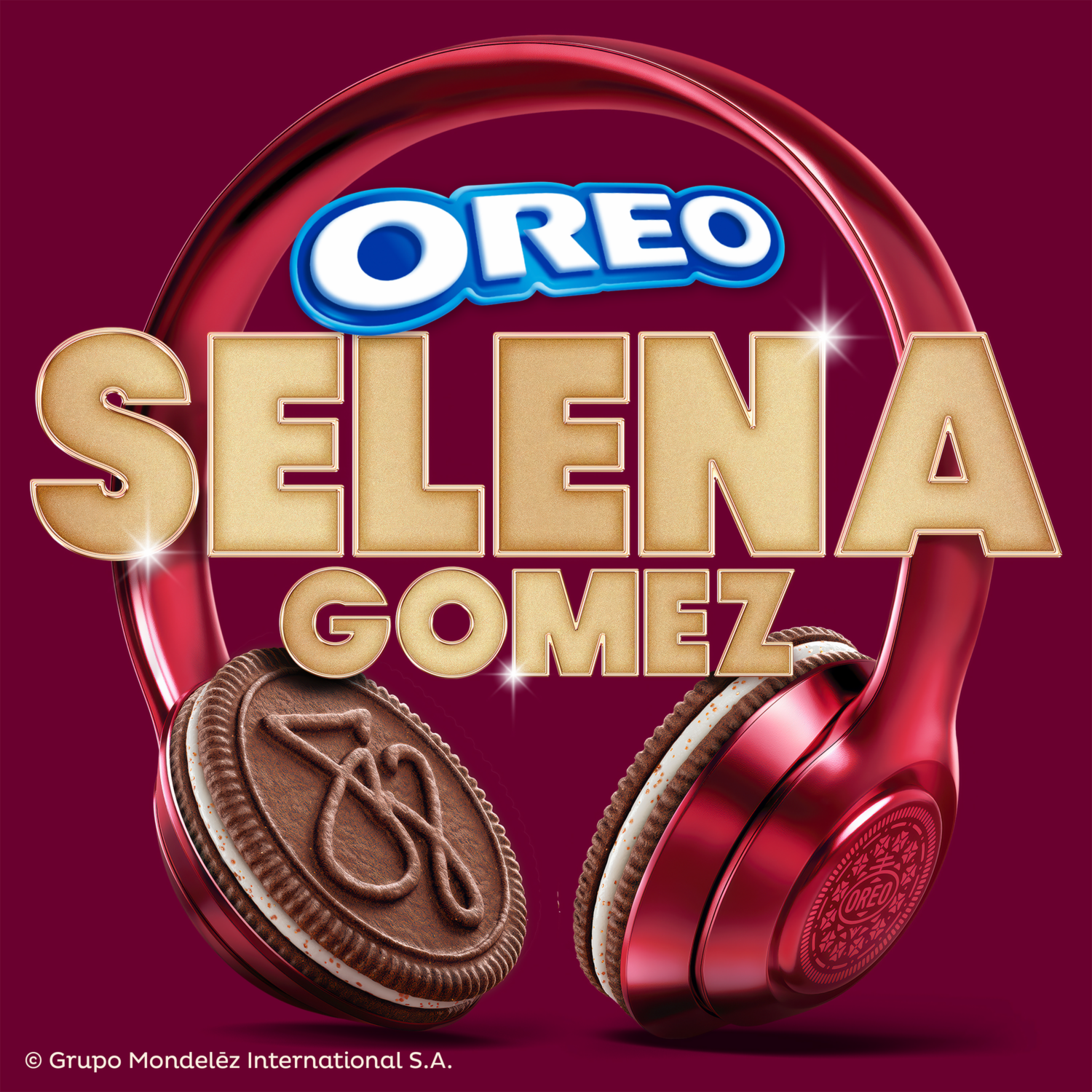 Galletas Dulces De Chocolate Sabor A Canela Selena Gomez OREO 135 G
