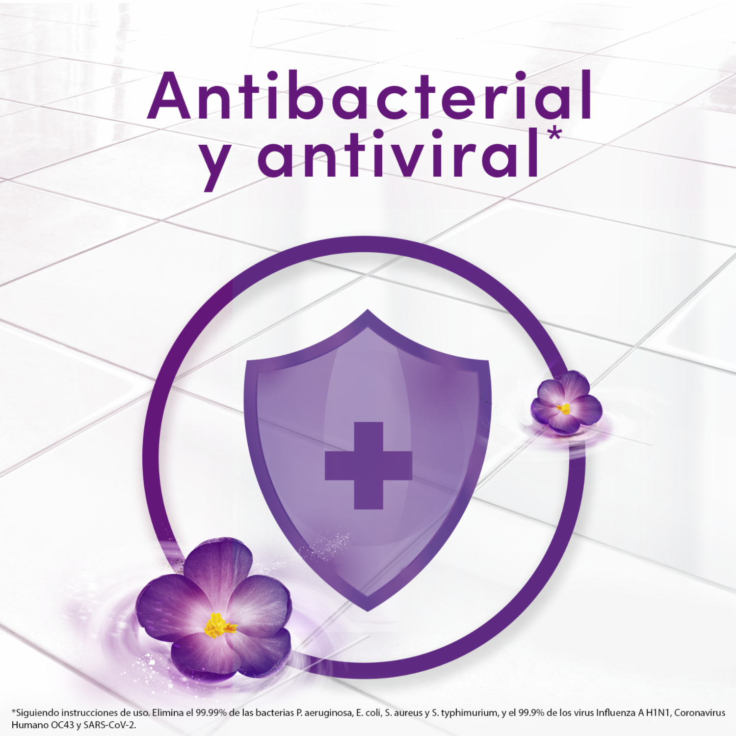 Limpiador Líquido Antibacterial Desinfectante Lavanda FABULOSO 1000 Ml