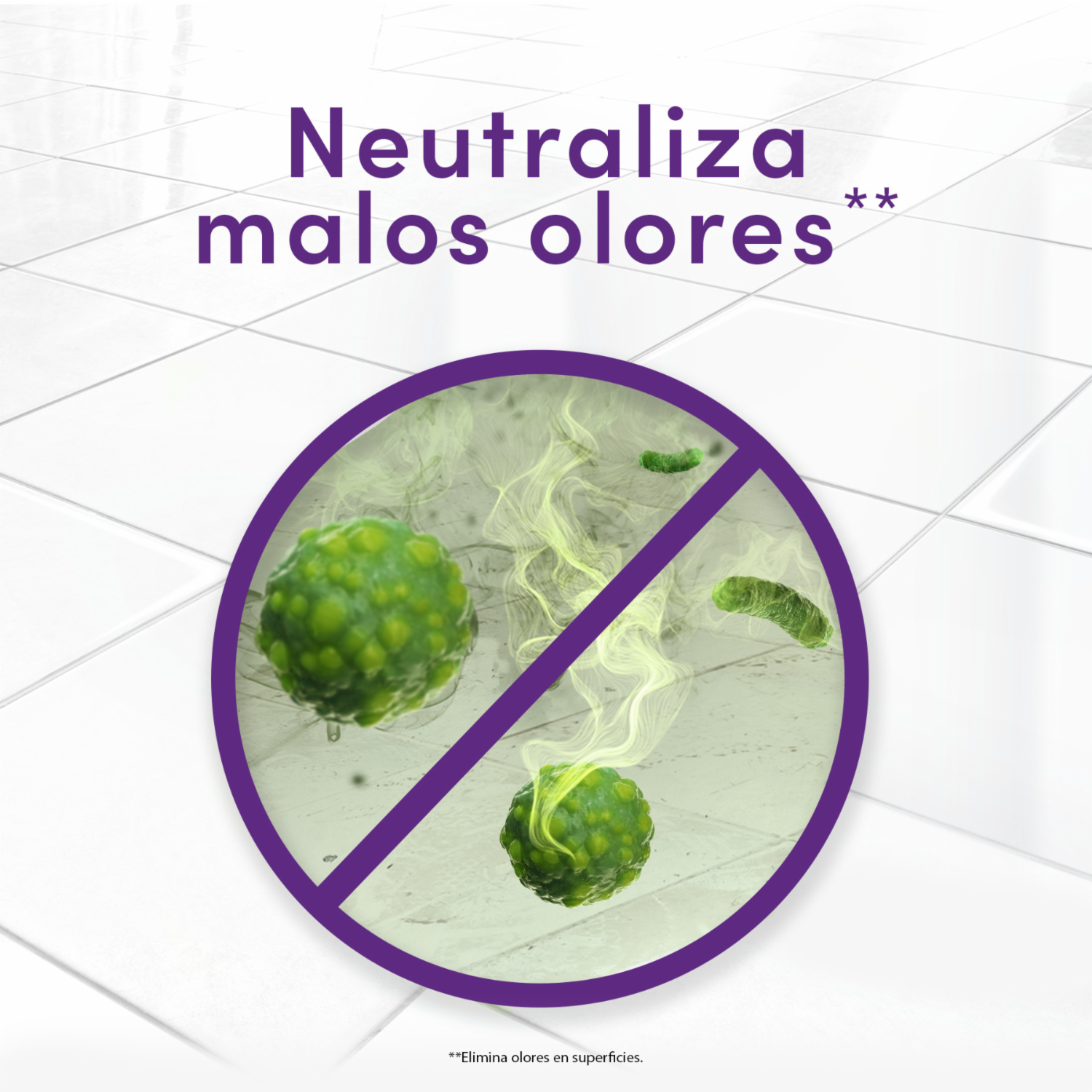 Limpiador Líquido Antibacterial Desinfectante Lavanda FABULOSO 500 Ml