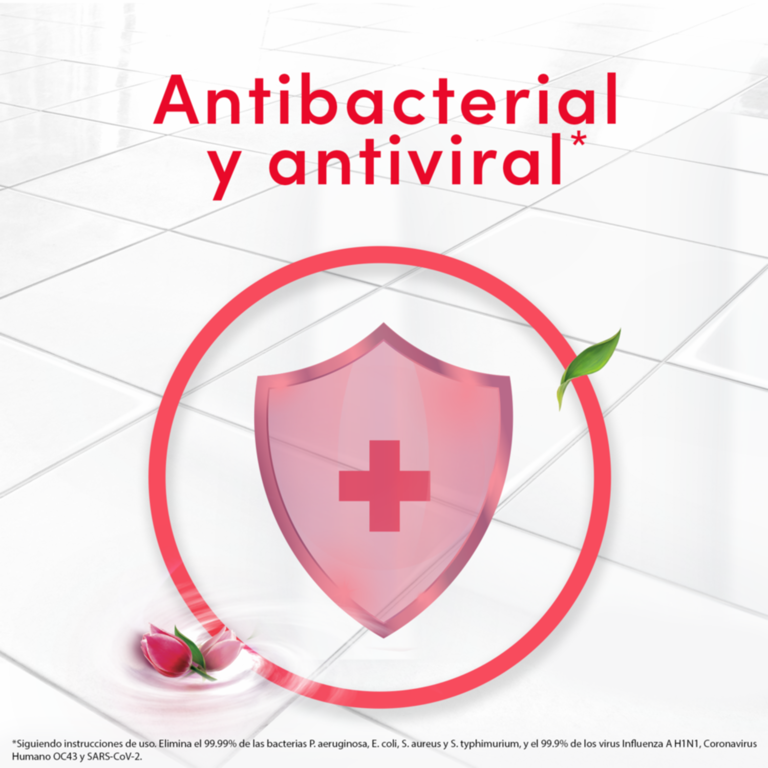 Limpiador Líquido Antibacterial Desinfectante Floral FABULOSO 1000 Ml