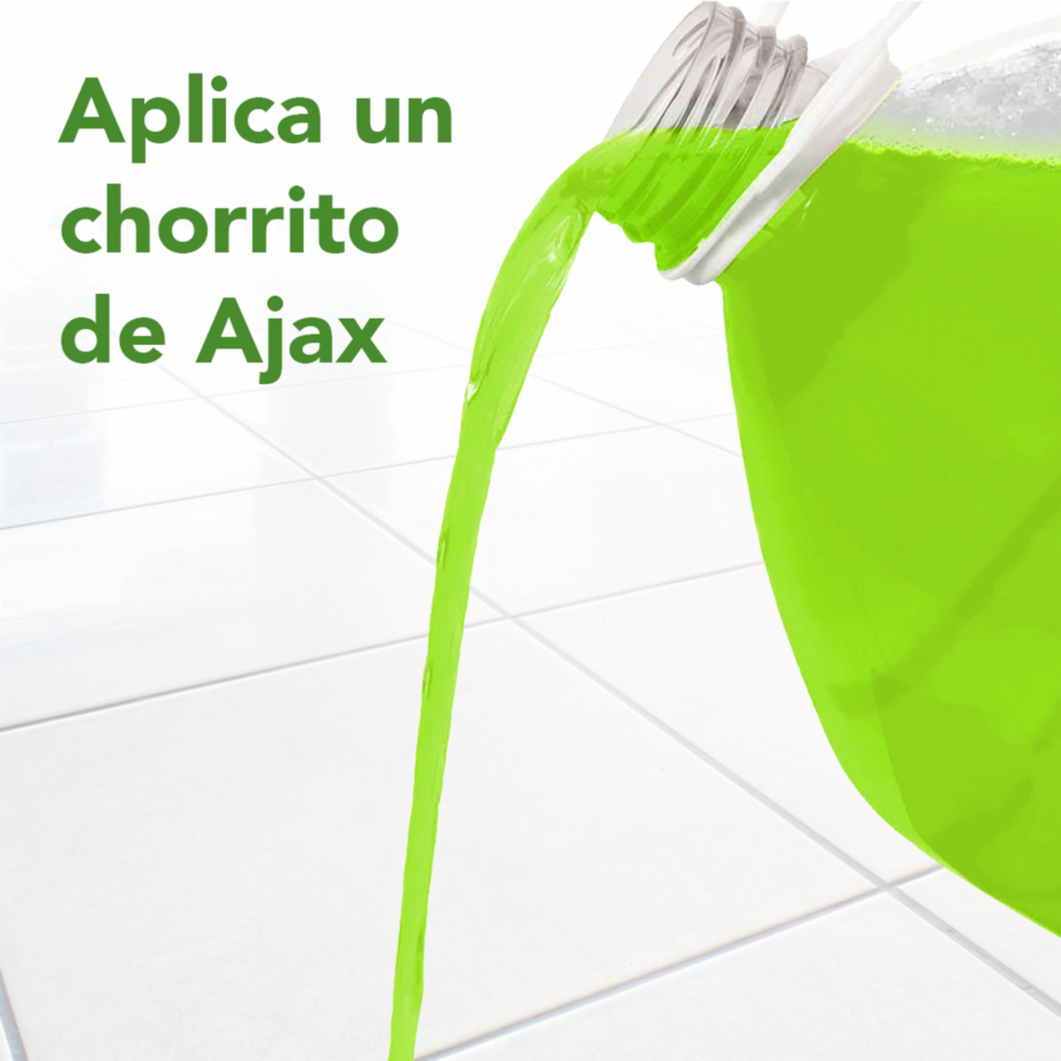 Limpiador Líquido Antibacterial Desinfectante Bicarbonato Naranja Y Limón AJAX 3000 Ml