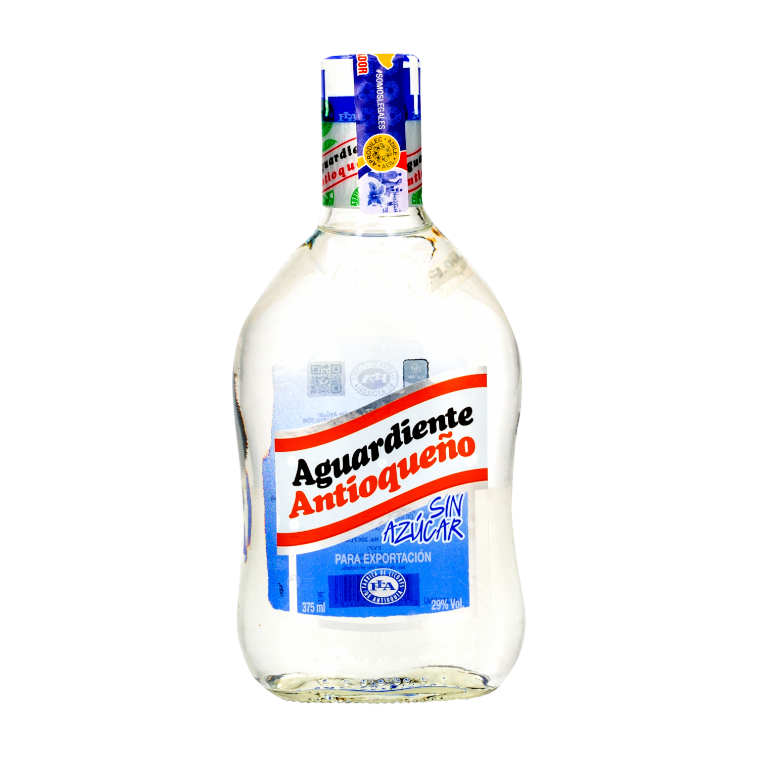 Aguardiente Sin Azúcar ANTIOQUEÑO 375 ML