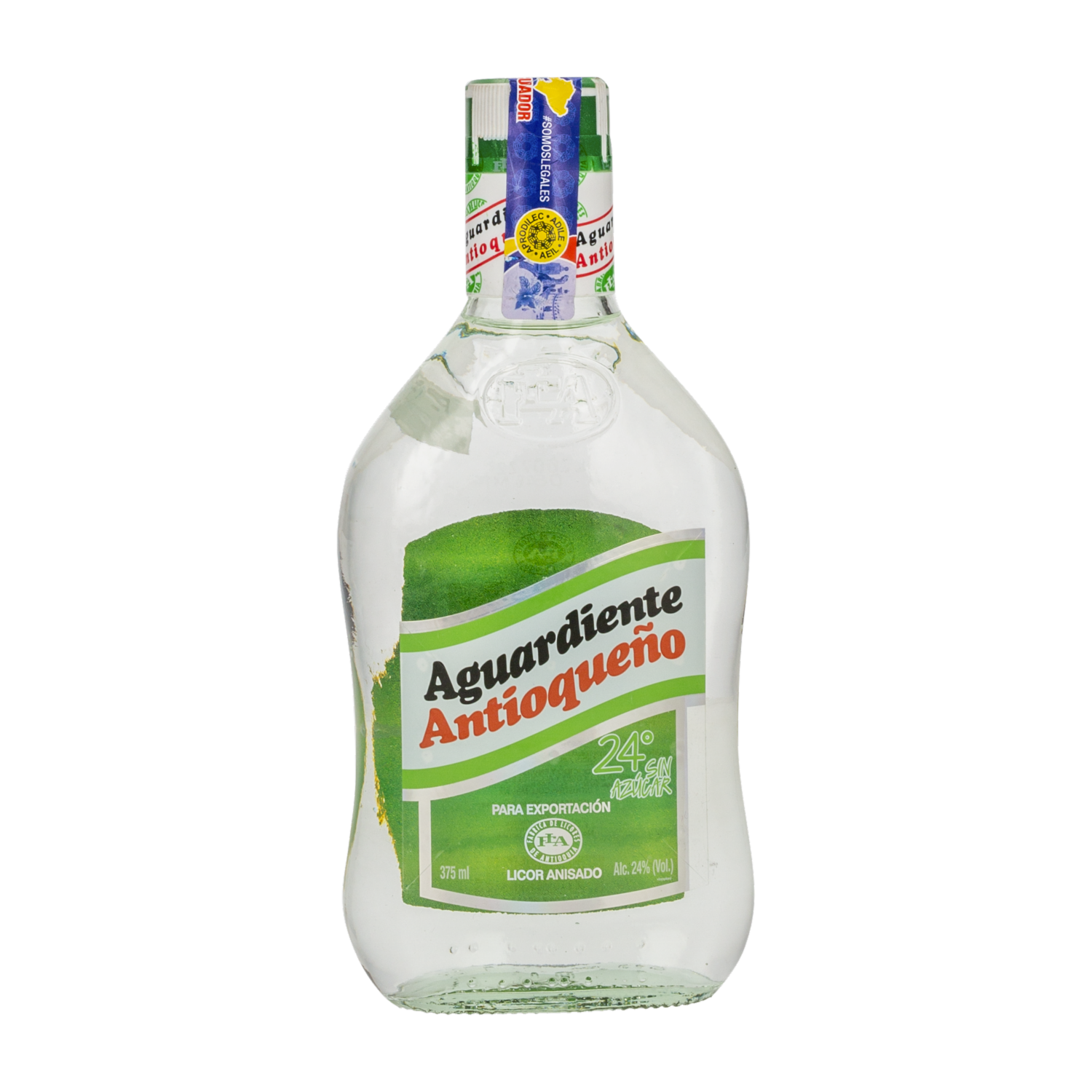 Aguardiente Verde ANTIOQUEÑO 375 ML