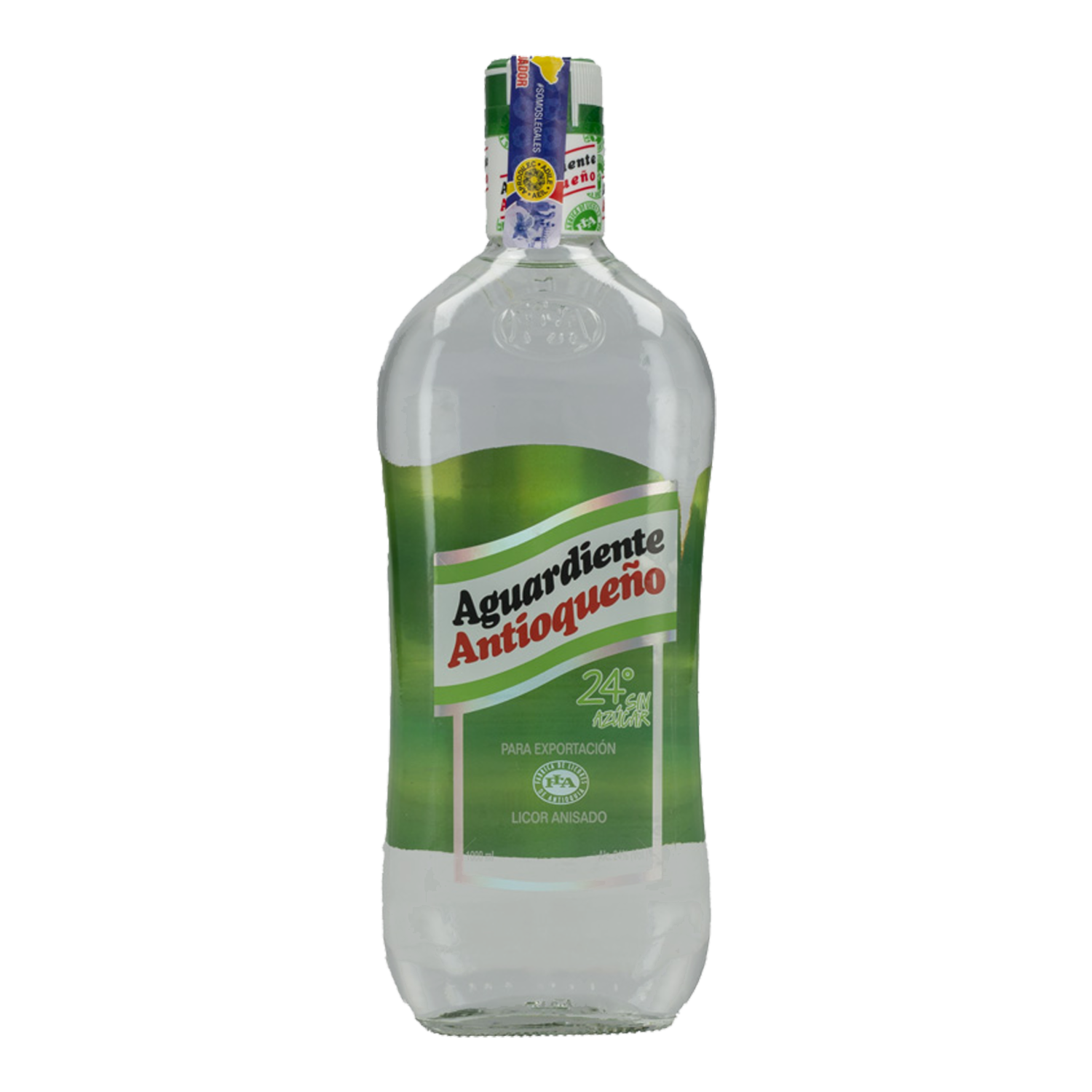 Aguardiente Verde ANTIOQUEÑO 1000 ML