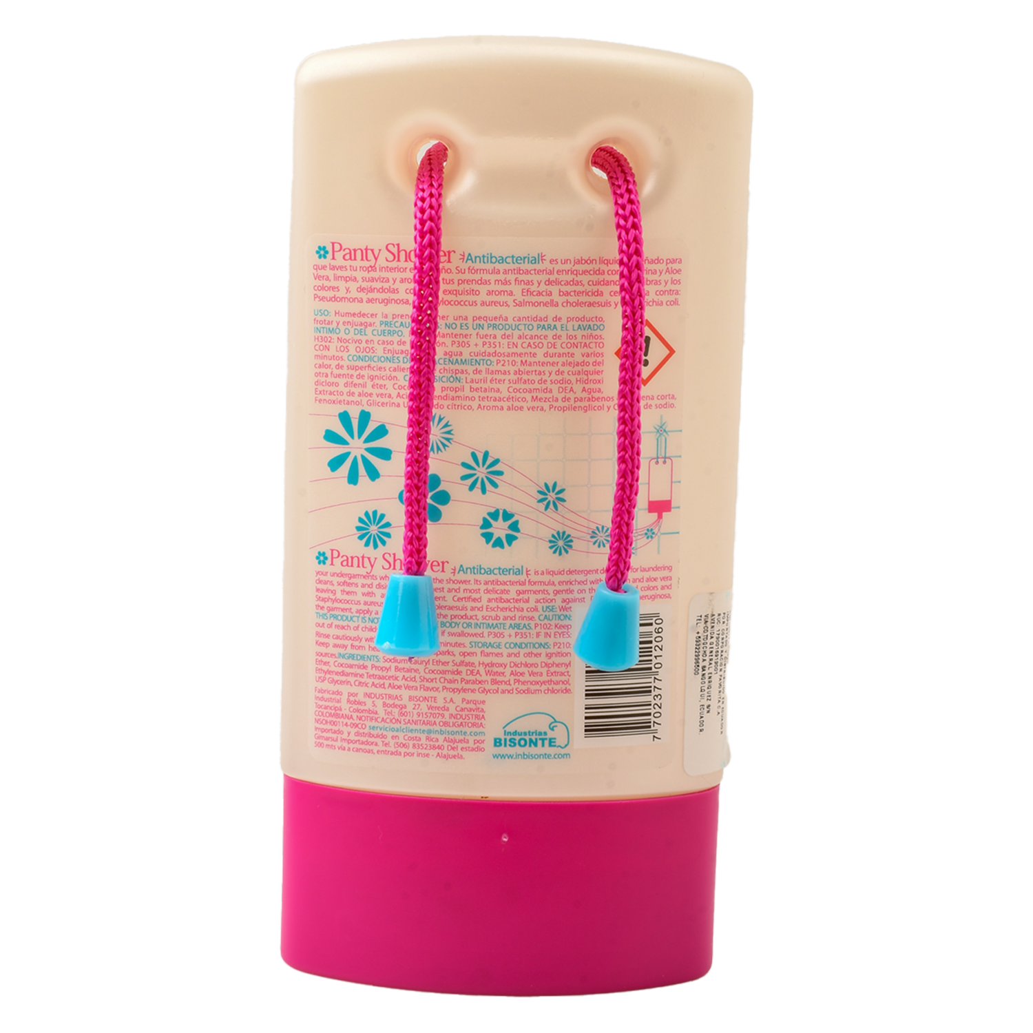 Jabón Líquido Antibacterial Para Ropa Íntima PANTY SHOWER 300 Ml