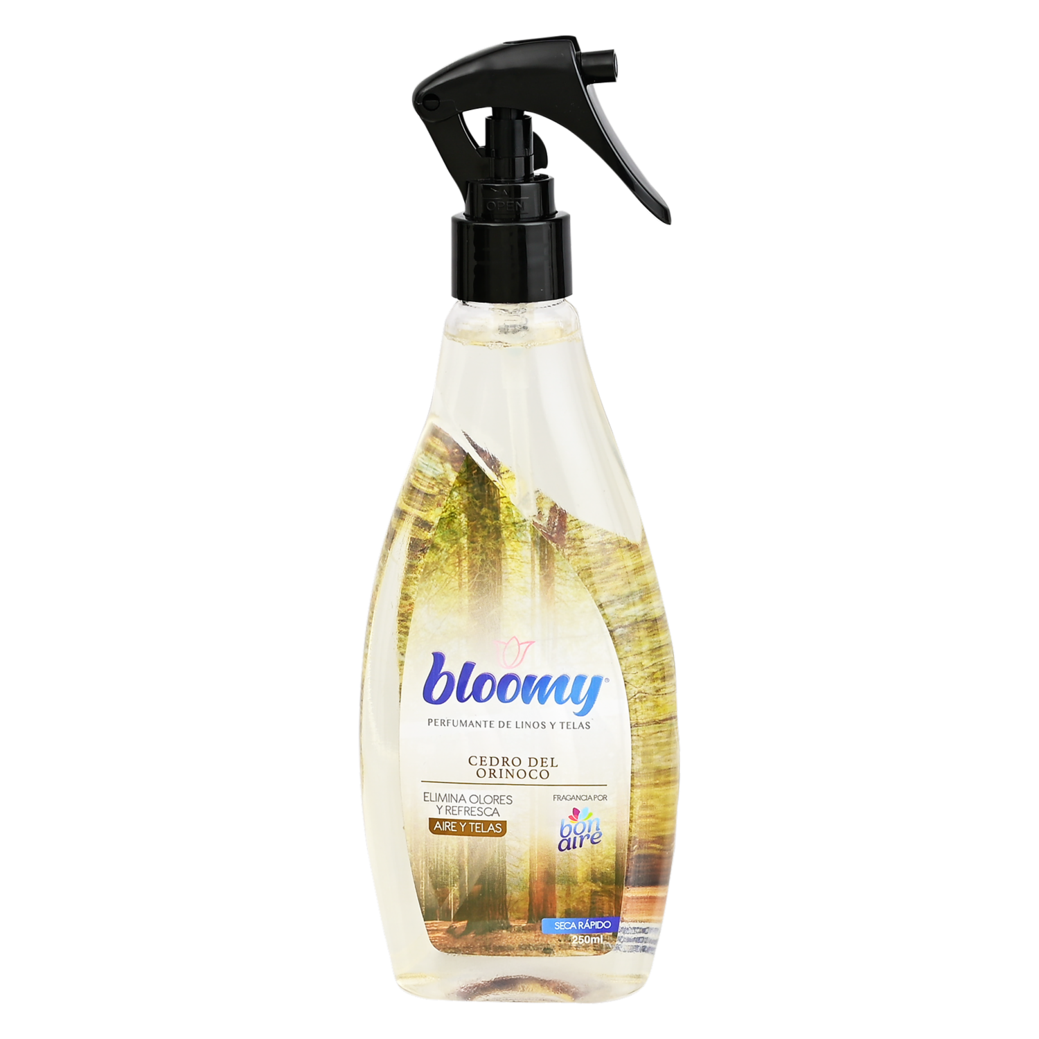 Perfume Textil Fragancia Cedro Del Orinico BLOOMY 250 Ml