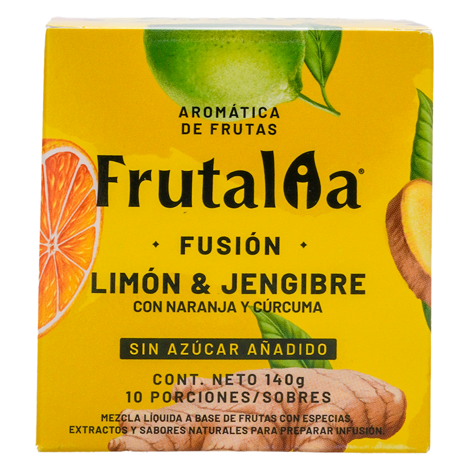 Té Limón Jengibre Naranja Y Cúrcuma FRUTALIA 140 G