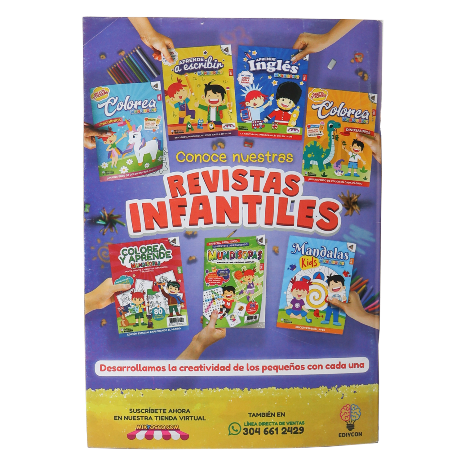 Libro Mundisopas EDIYCON 36 Páginas