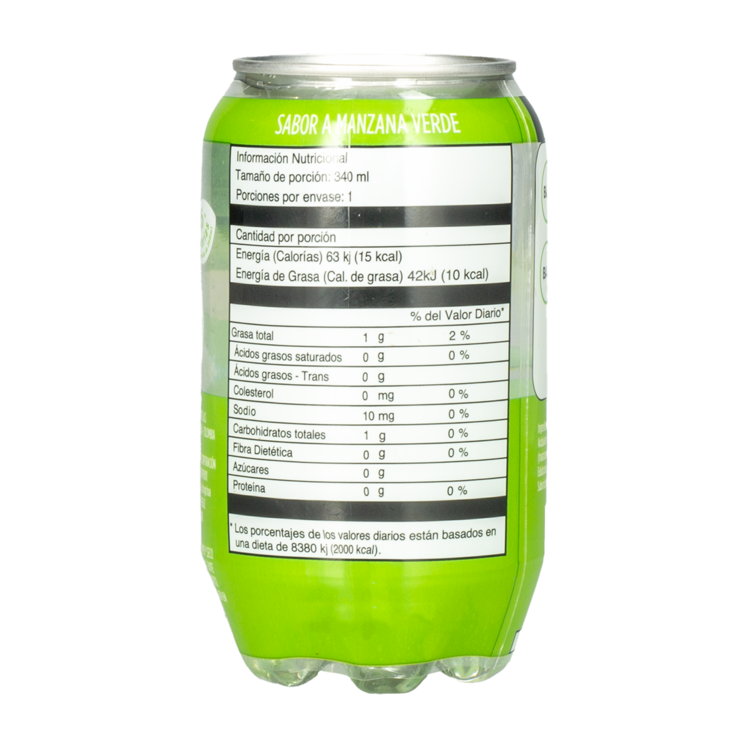 Refresco De Agua Sabor A Manzana Verde COOL DRINK 340 Ml