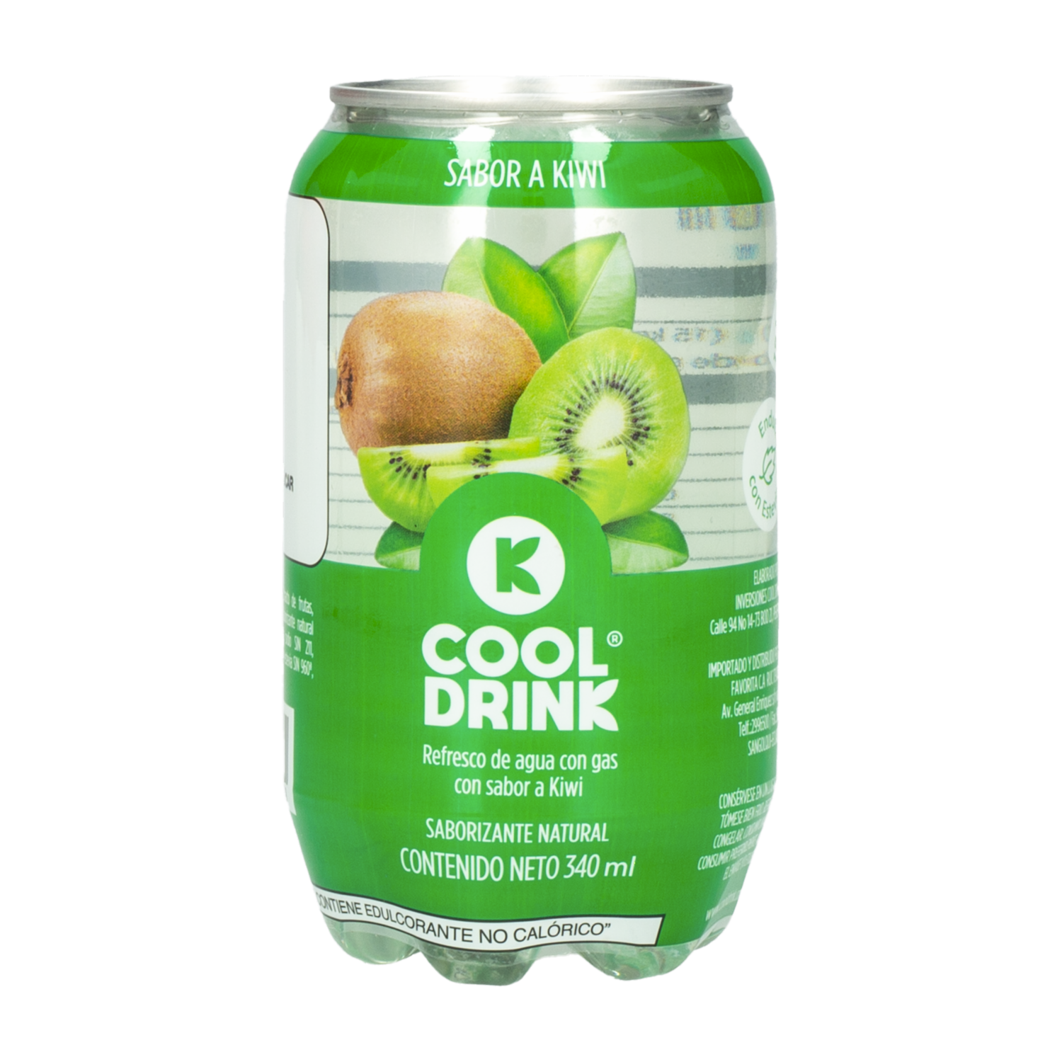 Refresco De Agua Sabor A Kiwi COOL DRINK 340 Ml