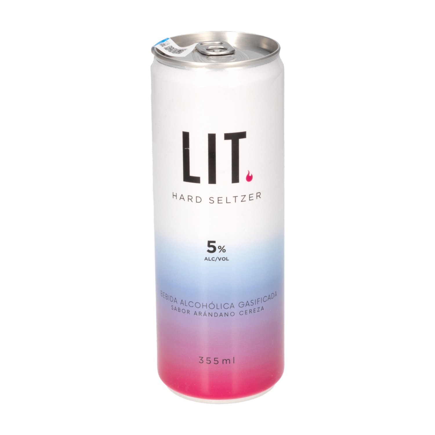 Coctel Sabor A Arándano Cereza LIT HARD SELTZER 355 Ml