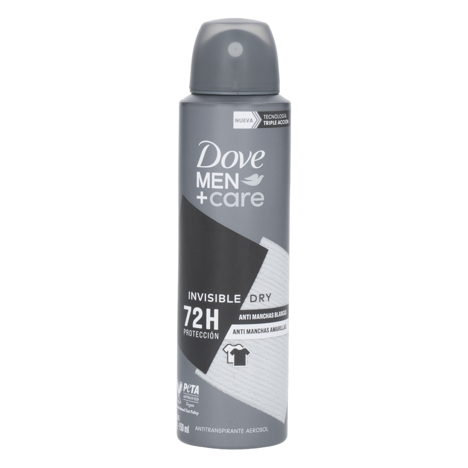 Desodorante En Aerosol Para Hombre Invisible Dry 150 Ml DOVE