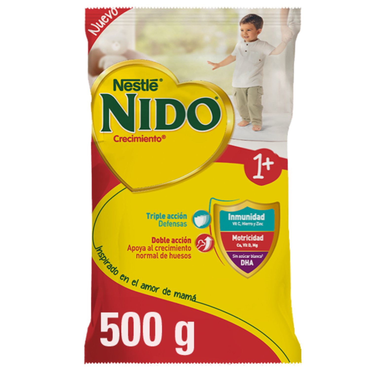 Leche Infantil De Crecimiento 1 Pbio 1 Dha NIDO 500 G