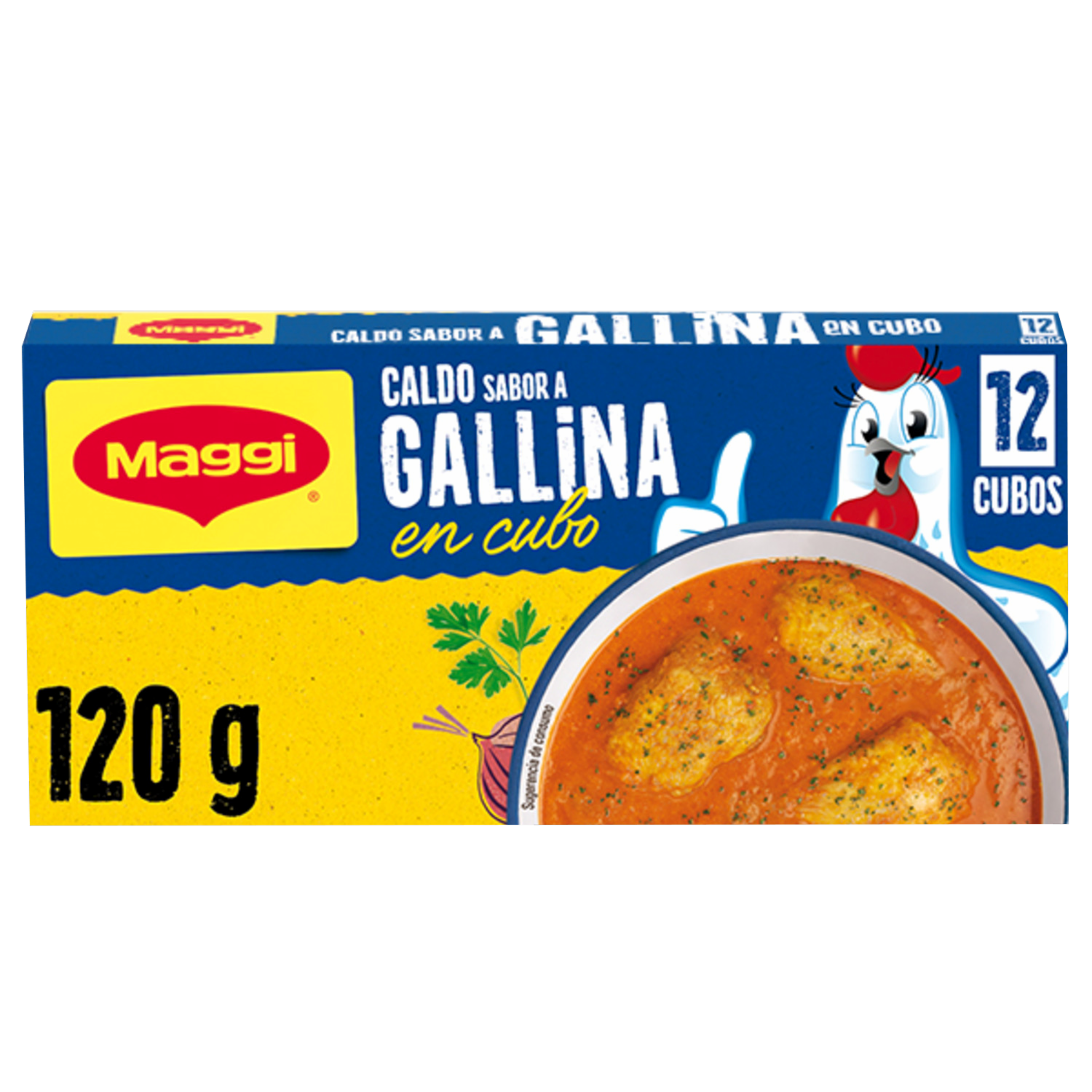 Caldo De Gallina En Cubo MAGGI 120 G
