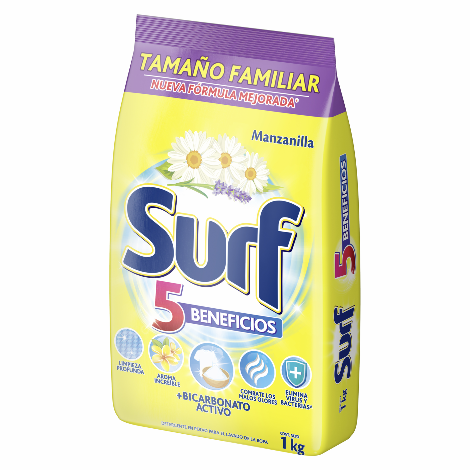 Detergente En Polvo Aroma Manzanilla SURF 1000 G