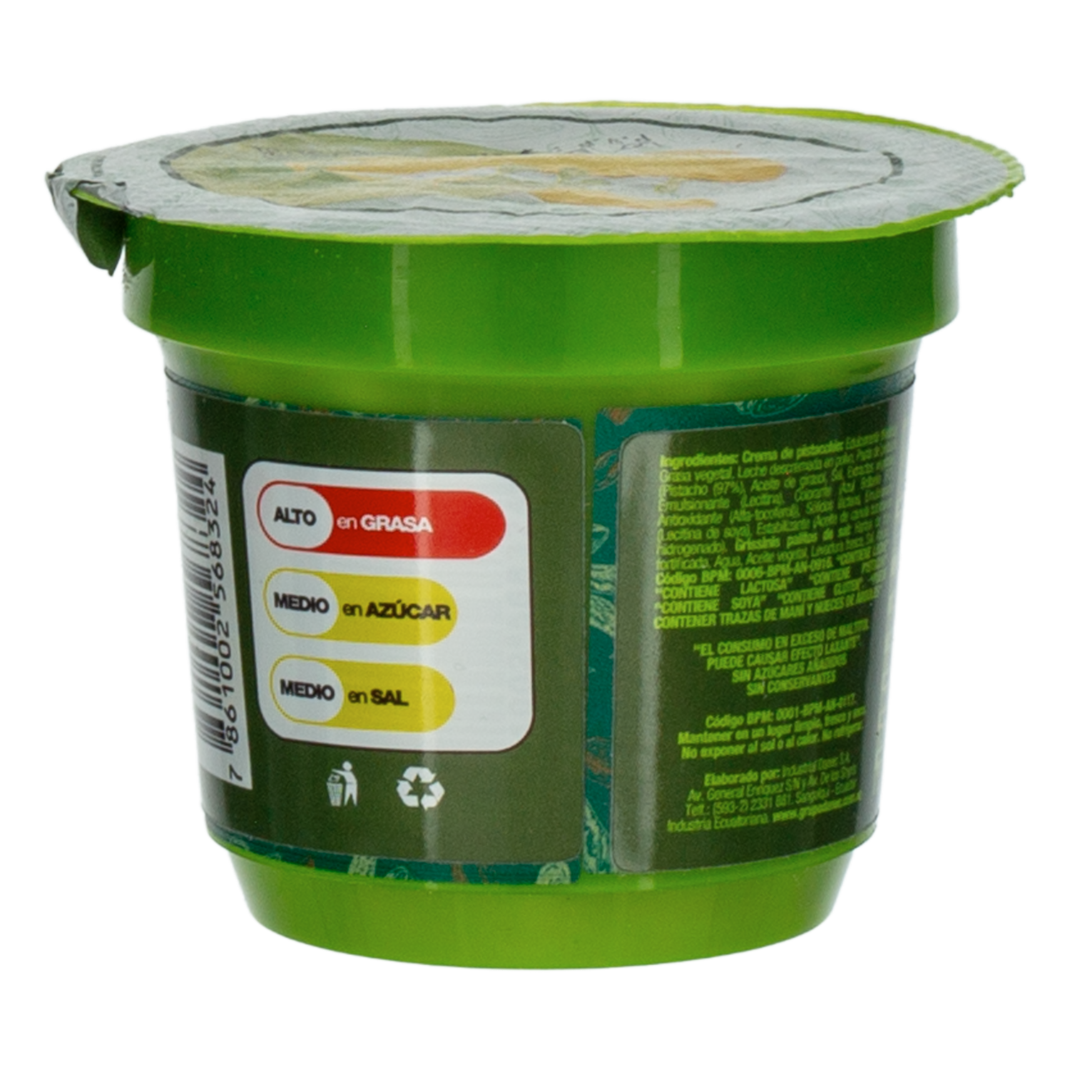Stick Con Crema De Pistacho QUADRICCIO 53 G