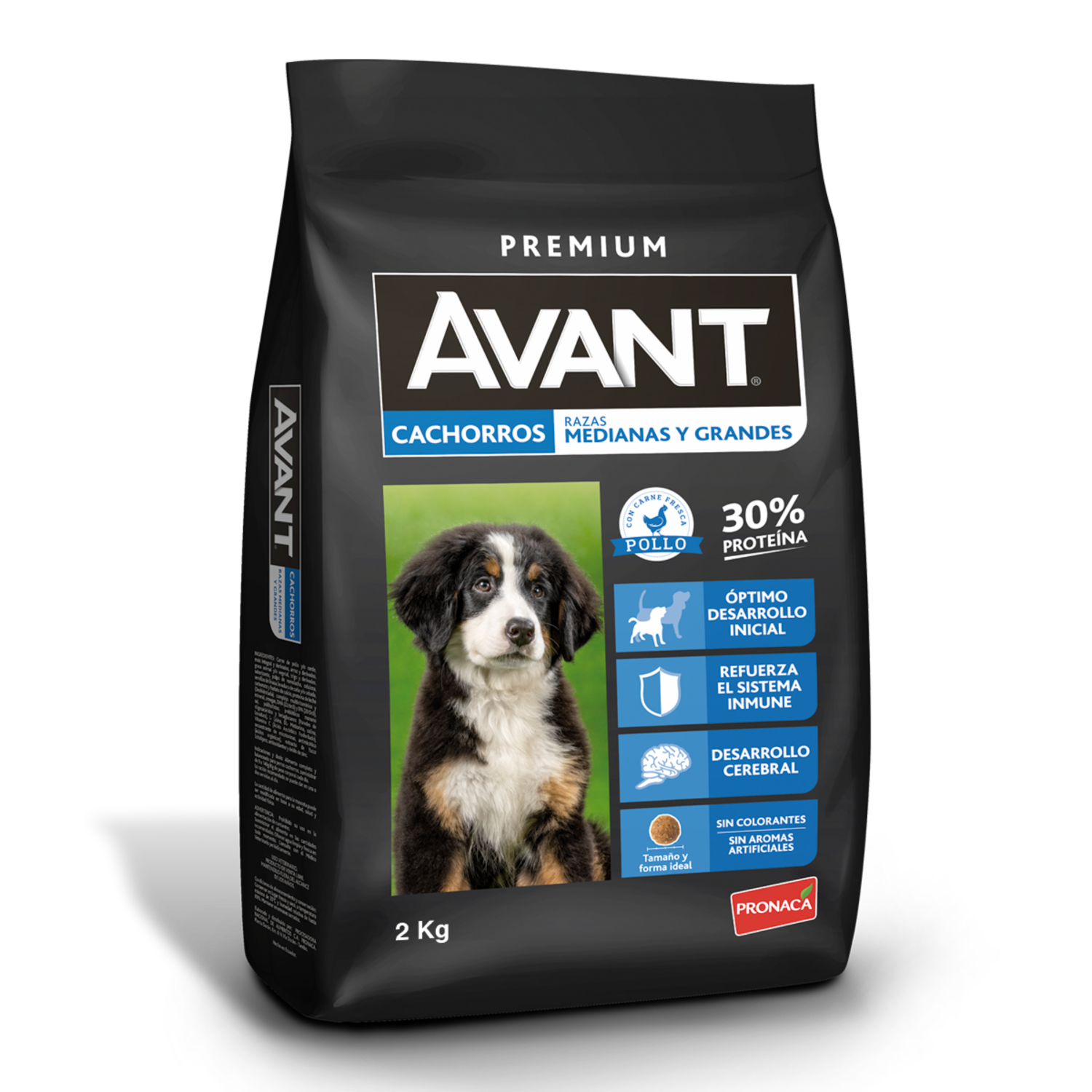 Alimento Para Perros Cachorros Razas Medianas Y Grandes AVANT 2 Kg