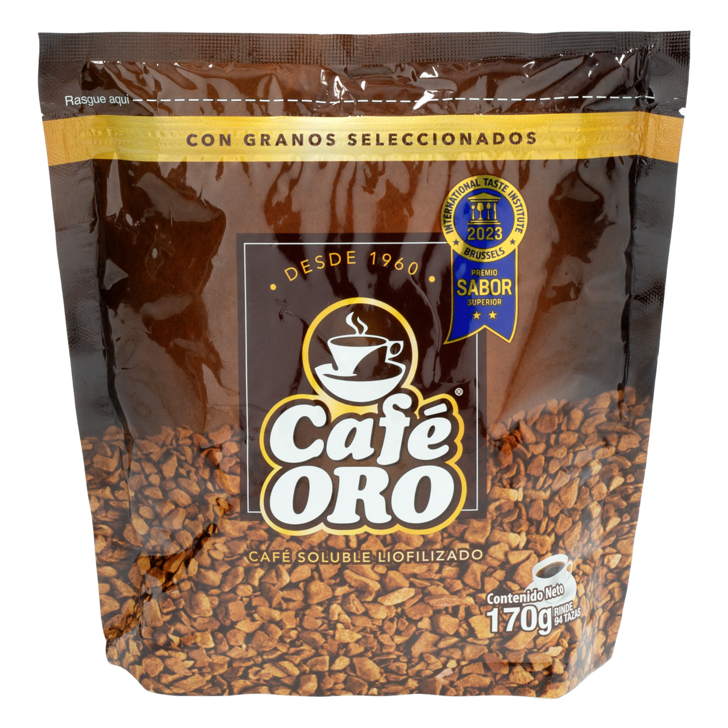 Café Instantáneo Liofilizado ORO 170 G