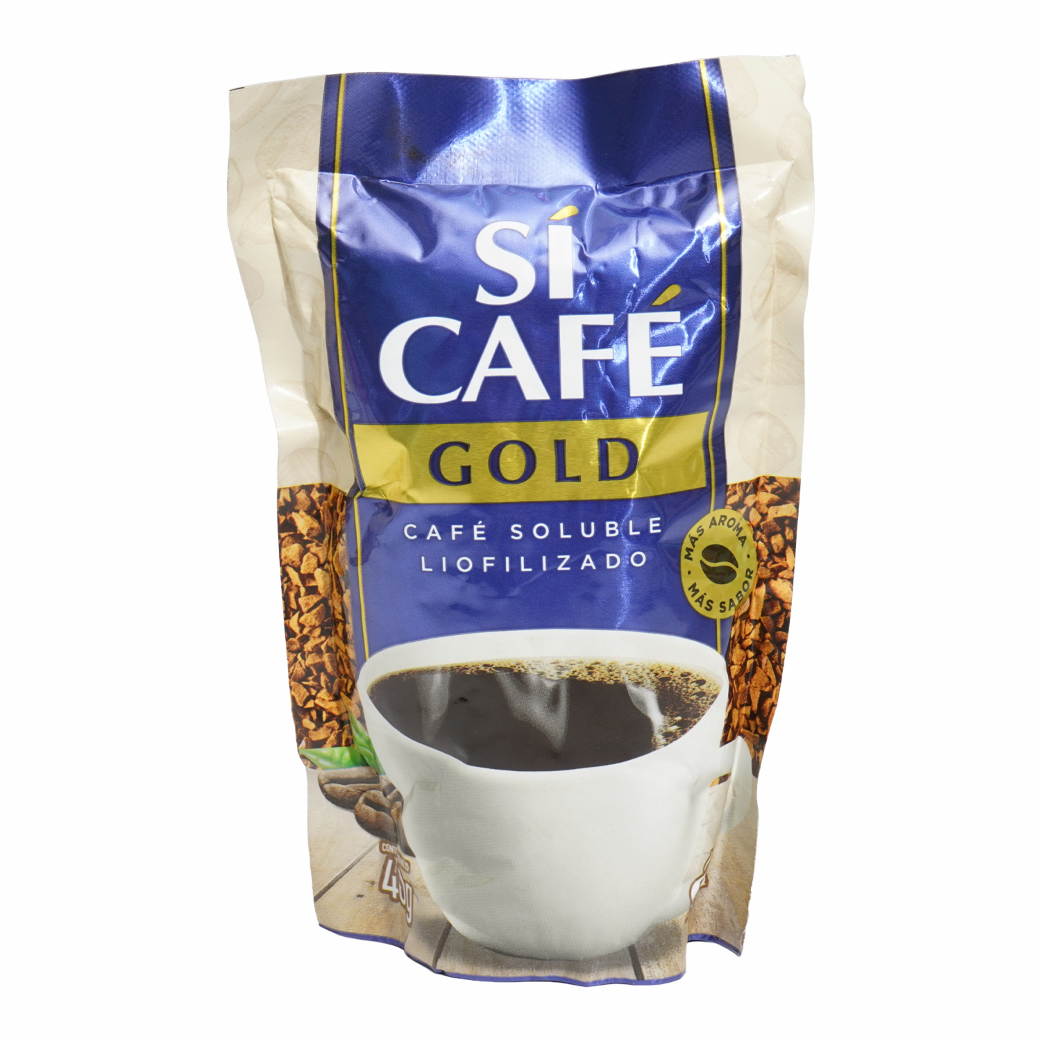 Café Instantáneo Liofilizado Gold SÍ CAFÉ 40 G