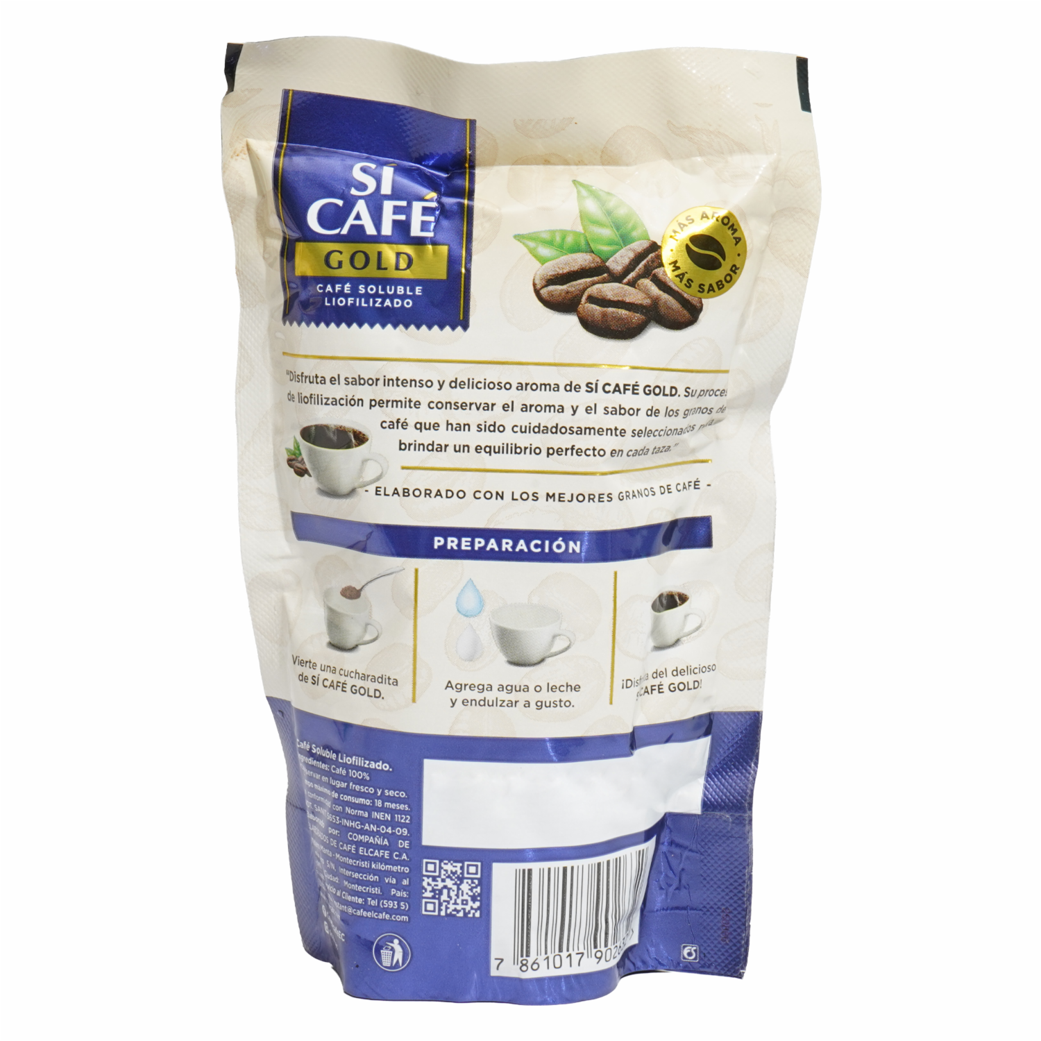 Café Instantáneo Liofilizado Gold SÍ CAFÉ 40 G