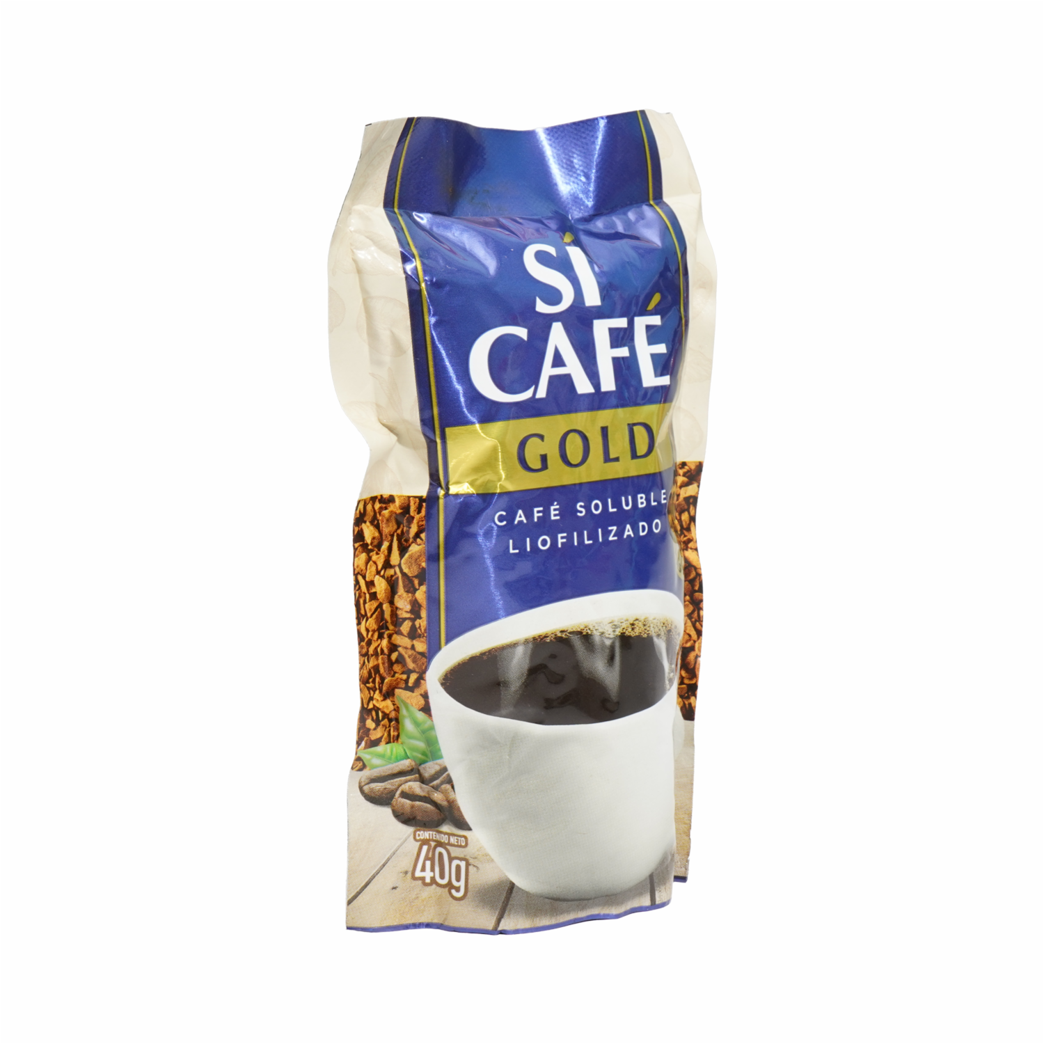 Café Instantáneo Liofilizado Gold SÍ CAFÉ 40 G
